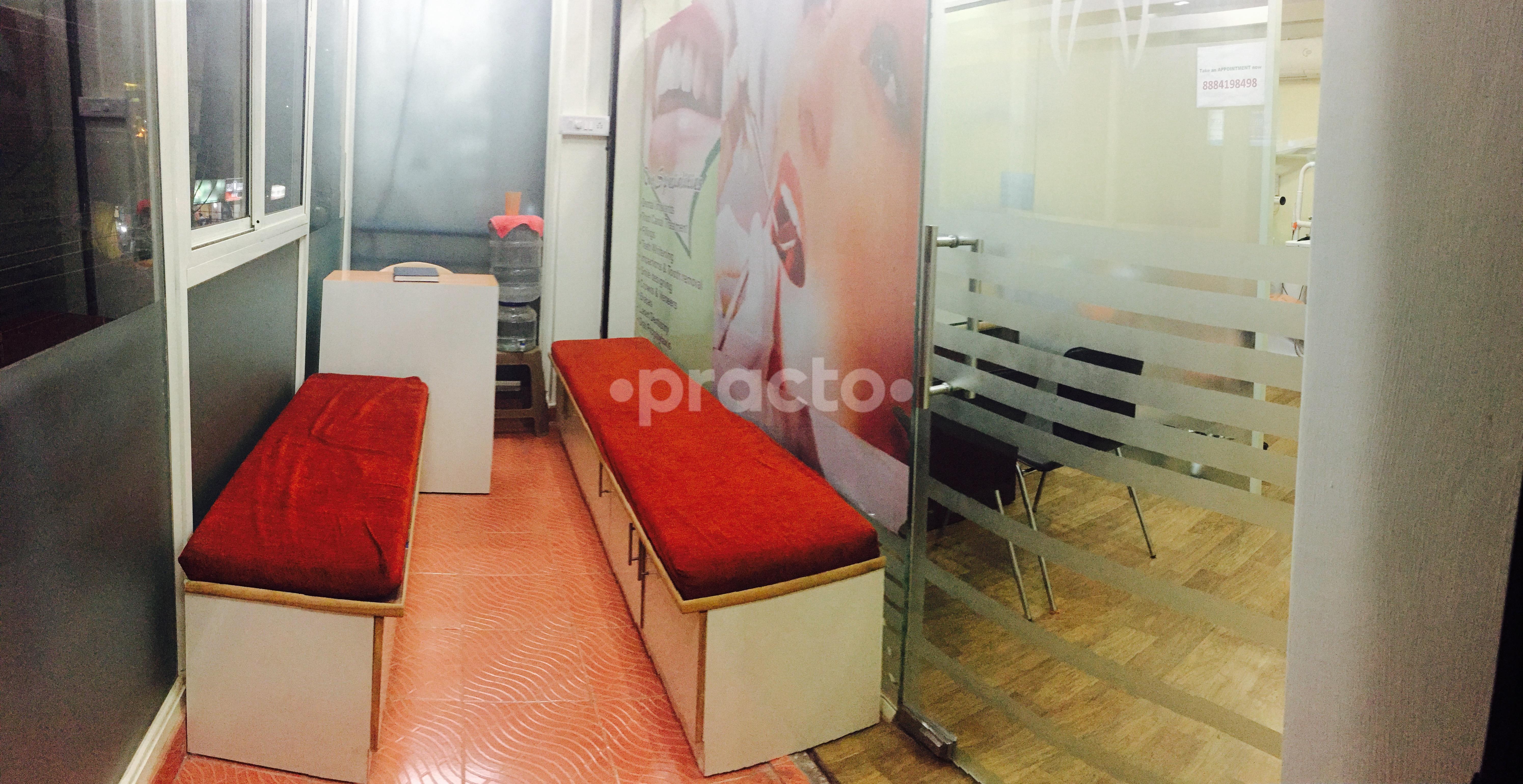 Reception at Perfecto Dental and Implant Clinic Panathur Bangalore