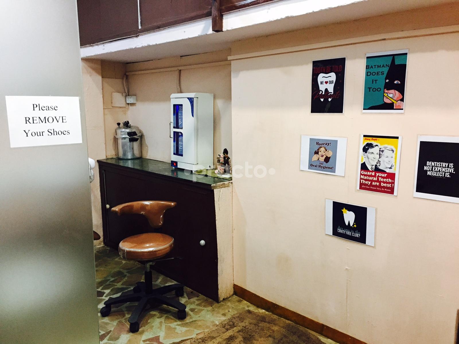 Reception at Tooth Fairy Punjabi Bagh Delhi