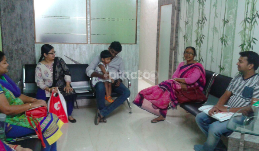 Reception at Dr Anjali Bapat Clinic Sion West Mumbai
