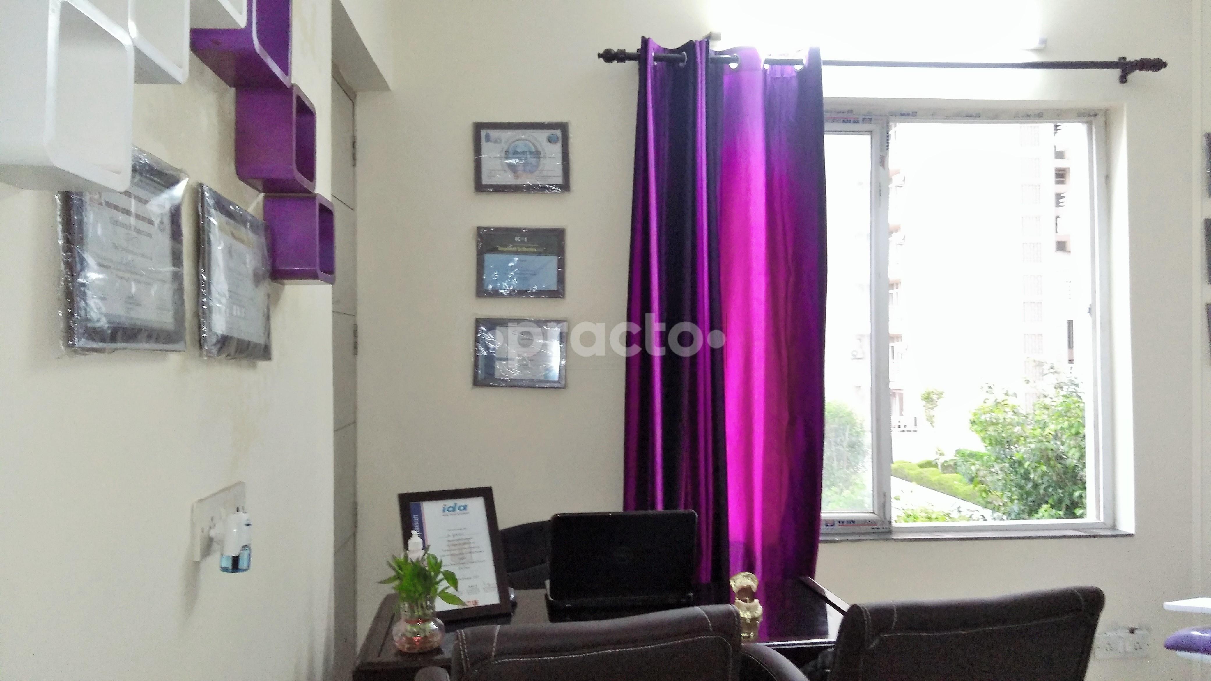 Reception at Center for Dental Implants & Esthetics Gurgaon Sector 109 Gurgaon