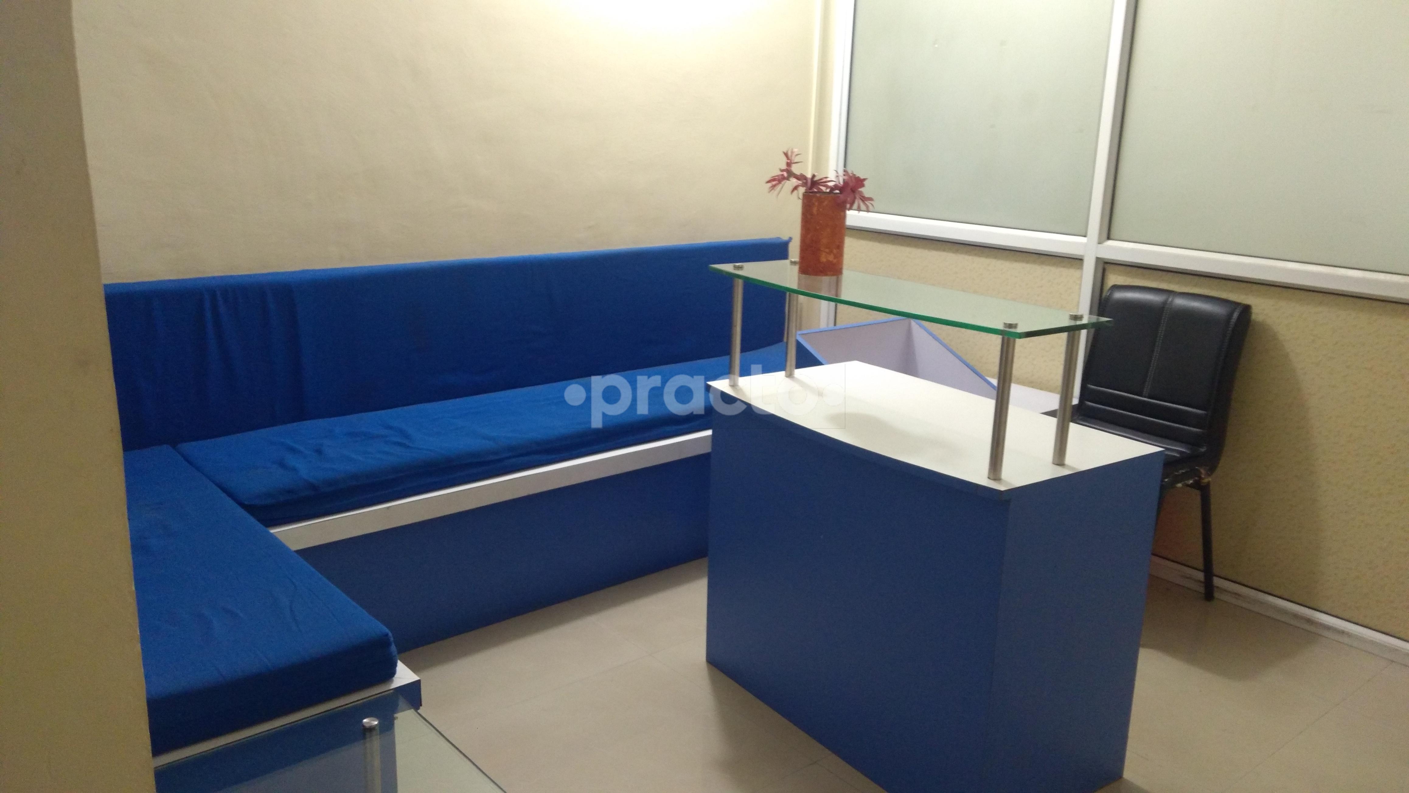 Reception at "CURE IS POSSIBLE" Homeopathic Clinic Wakad Pune