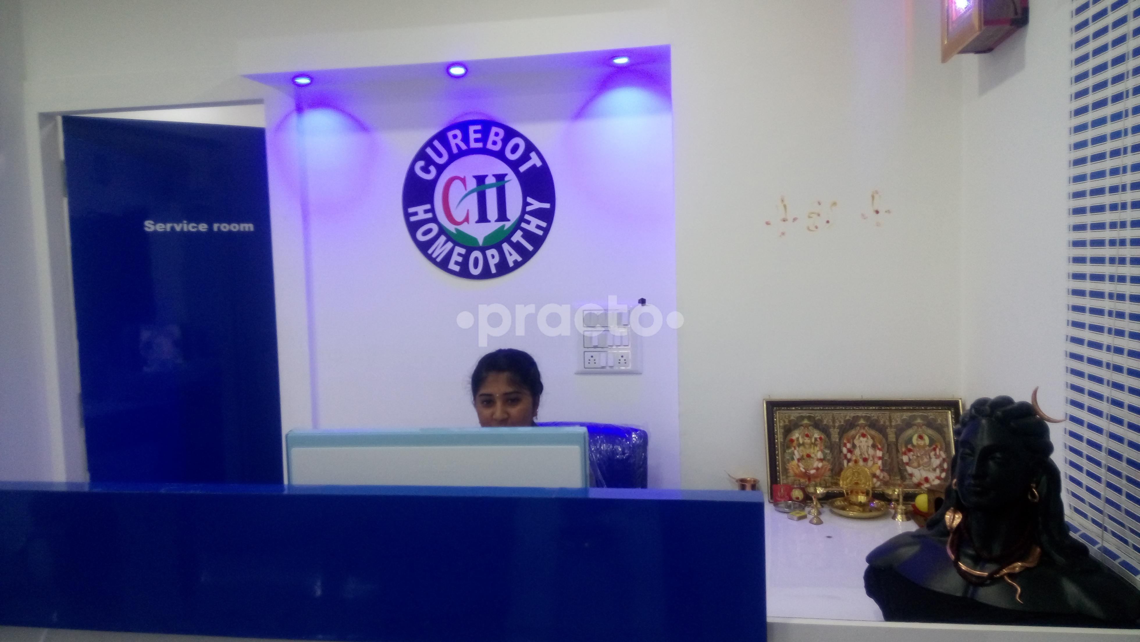 Reception at Curebot Homeopathy Malleswaram Bangalore