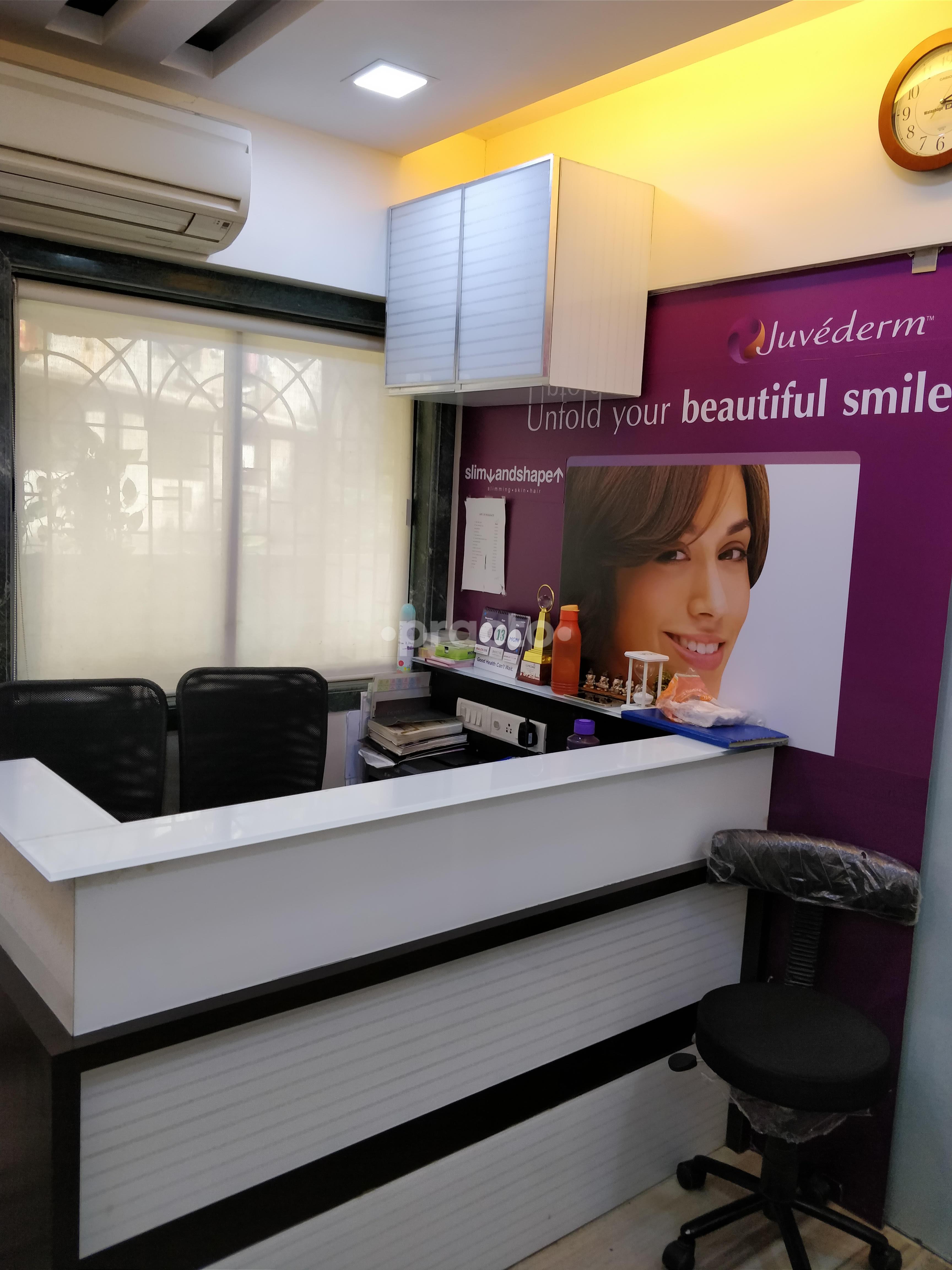 Reception at Slim Down and Shape Up Ghatkopar East Mumbai