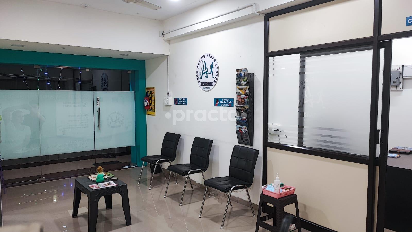 Reception Area at ARUN PHYSIO REHAB CENTER APRC Thudiyalur Coimbatore