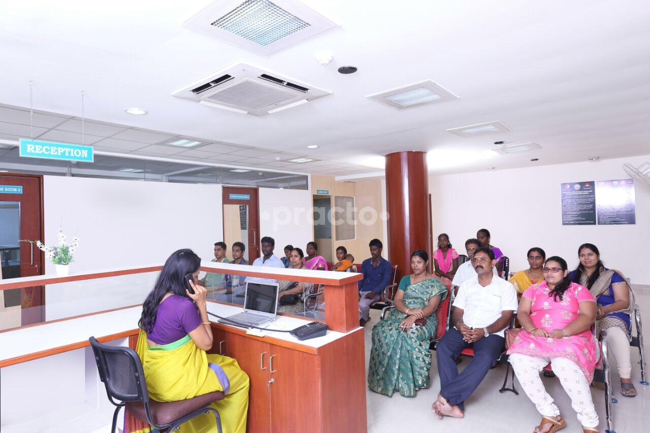 Waiting Area at Jayadeva Fertility Center and Women's Hospital Thoraipakkam Chennai