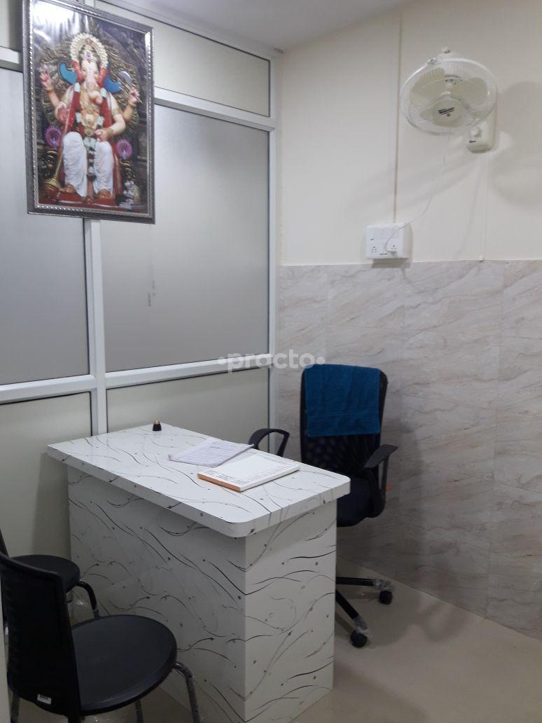 Reception at Dr. Gosavi's Skin Clinic Kopar Khairne Navi Mumbai