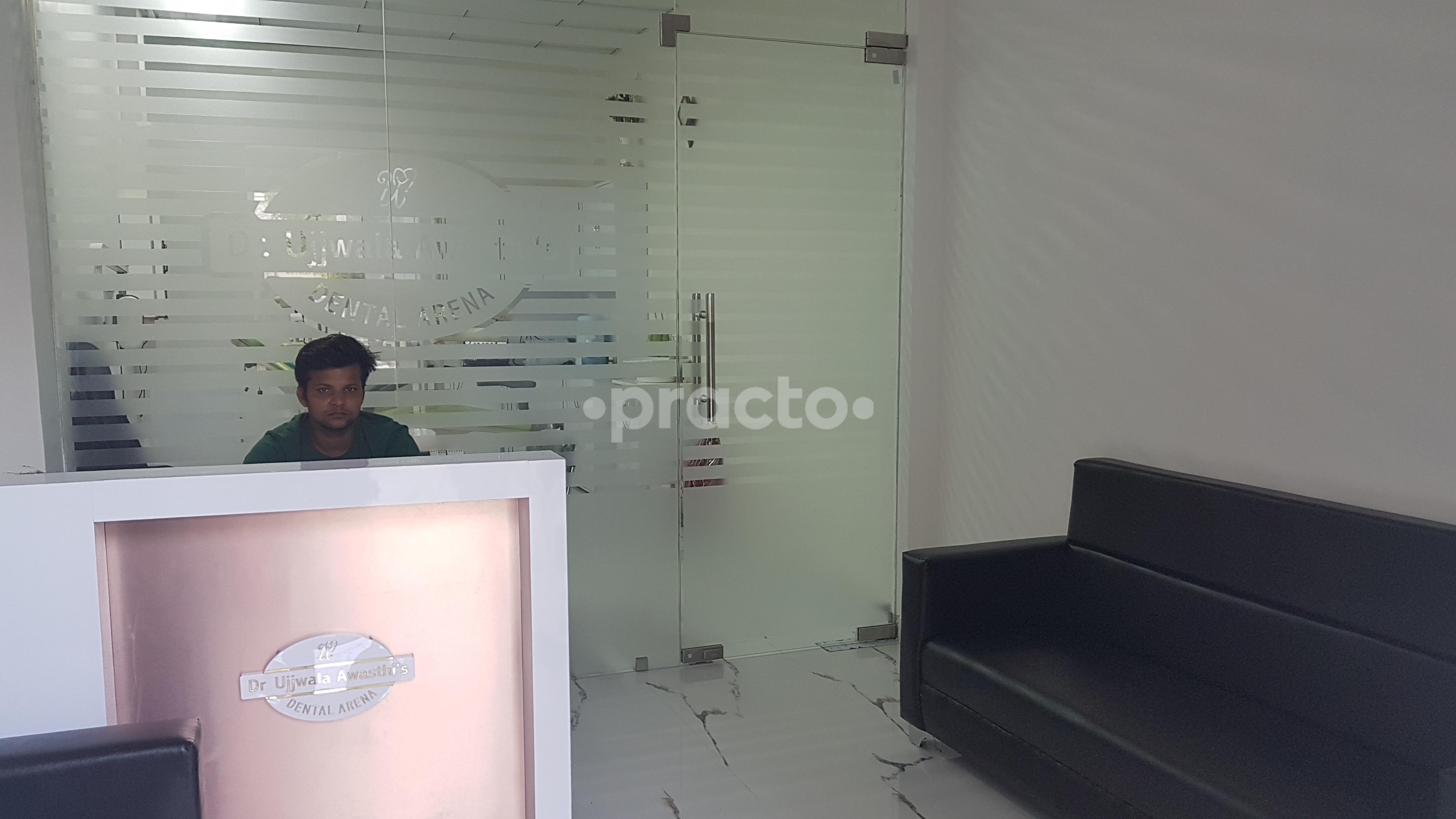 Waiting Area at Dr. Ujjwala Awasthi's Dental Arena Shastri Nagar Meerut
