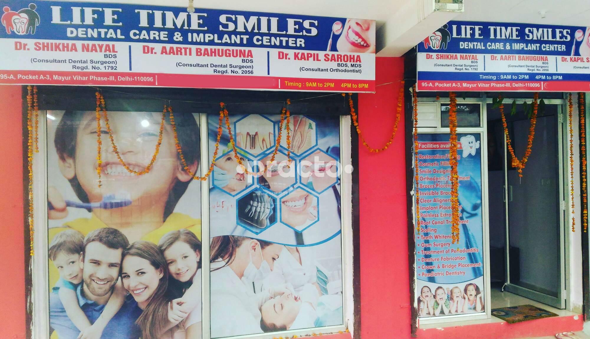 Life Time Smiles Dental Care & Implant Centre Mayur Vihar Ph-III Delhi