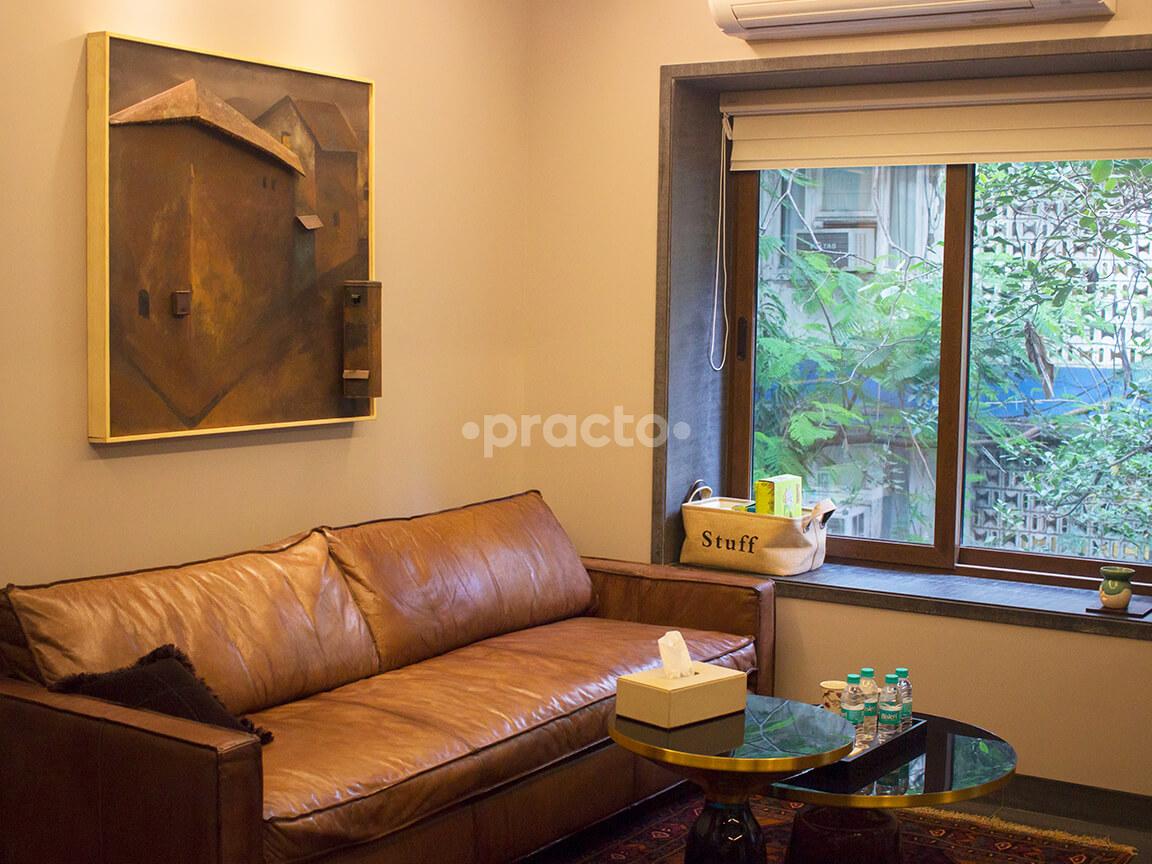 Waiting Area at Tanu Choksi's Clinic Kemps Corner Mumbai
