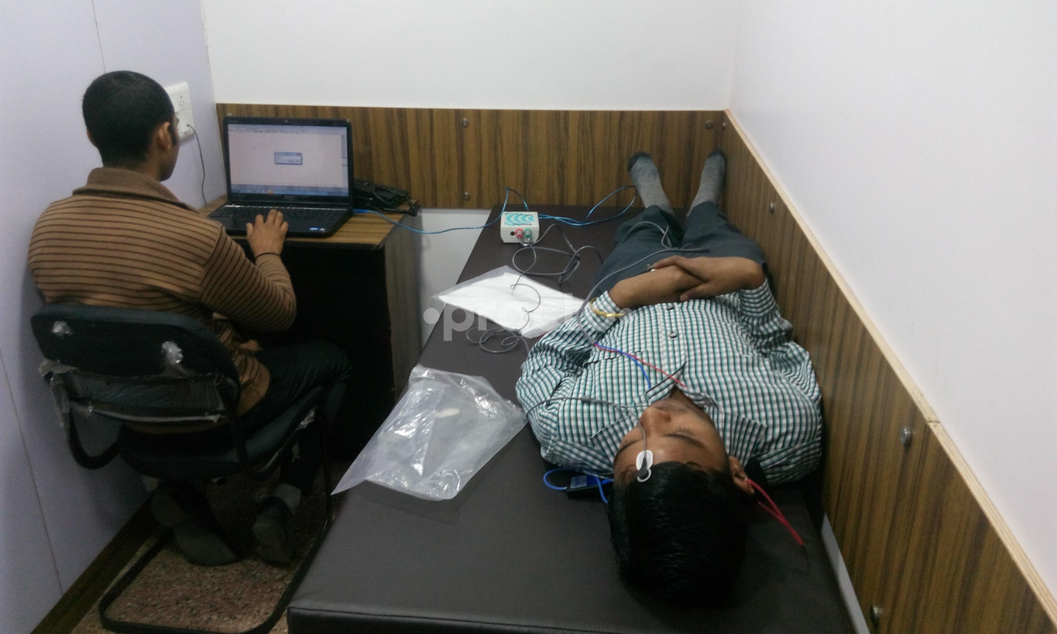 Testing Area at Tarang Speech and Hearing Clinic Karkardooma Delhi