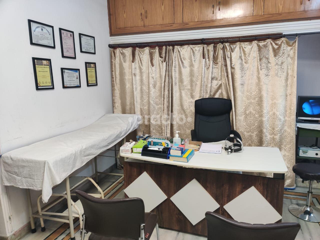 Consultation Room at ENT Family Care Clinic Tolichowki Hyderabad