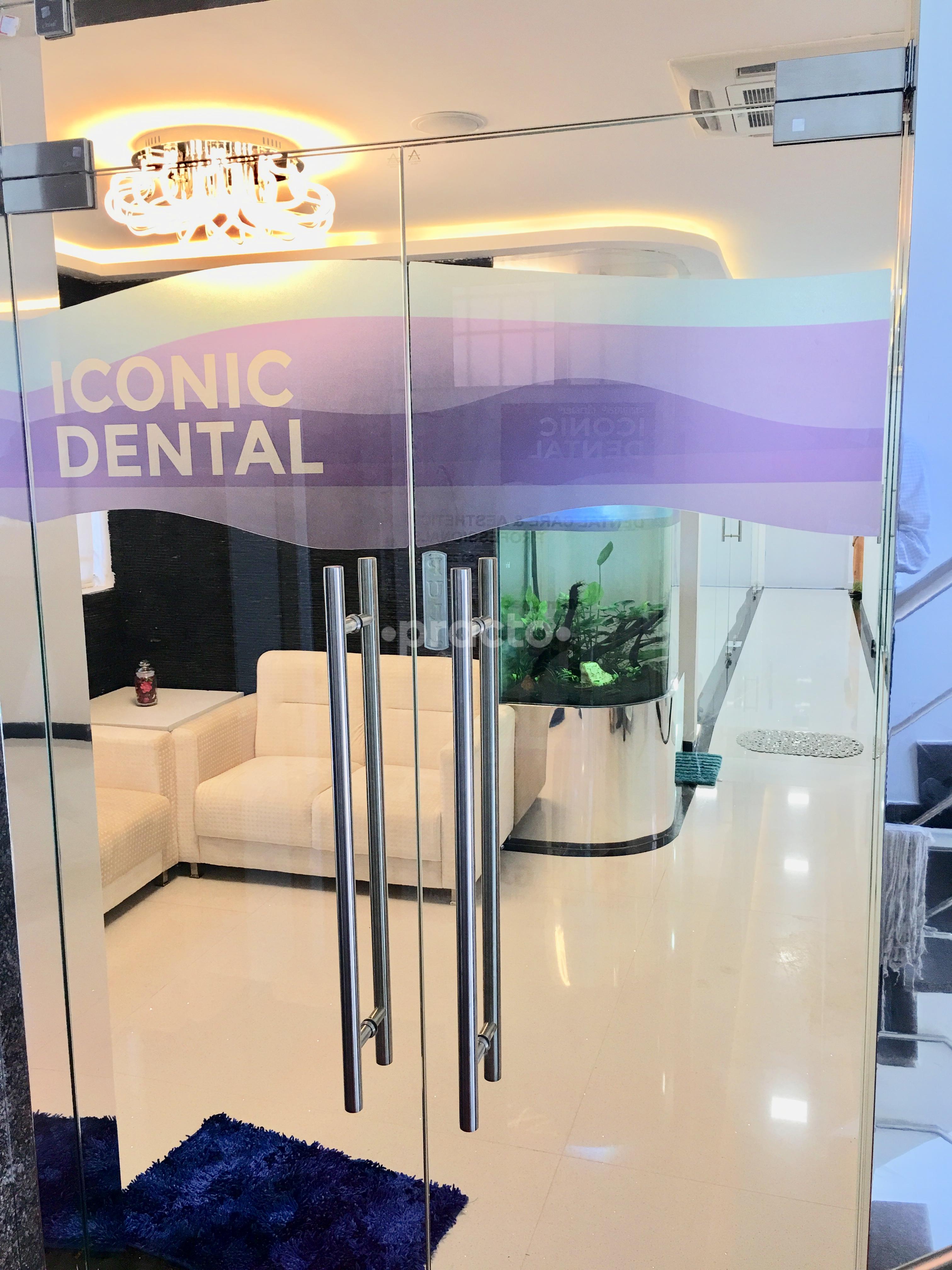 Entrance at Iconic Dental Care & Aesthetics RT Nagar Bangalore