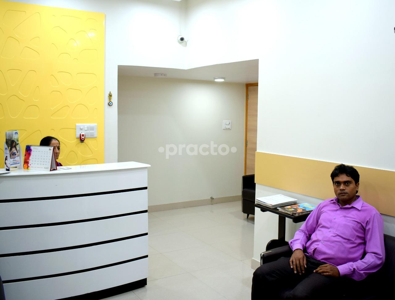 Reception at Femme Wellness Clinic Dwarka Delhi