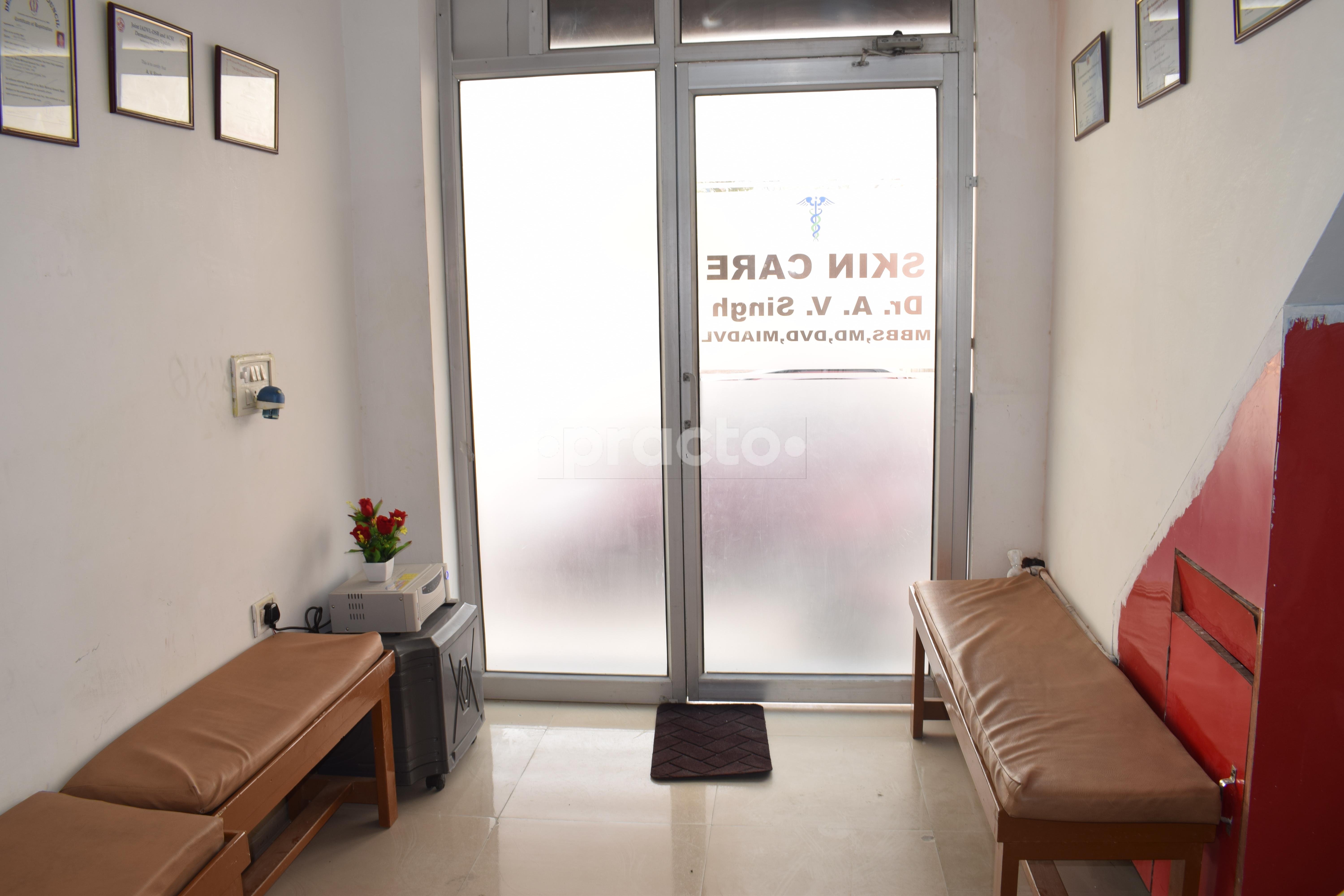 Waiting Area at Skin Care Clinic Uttam Nagar Delhi