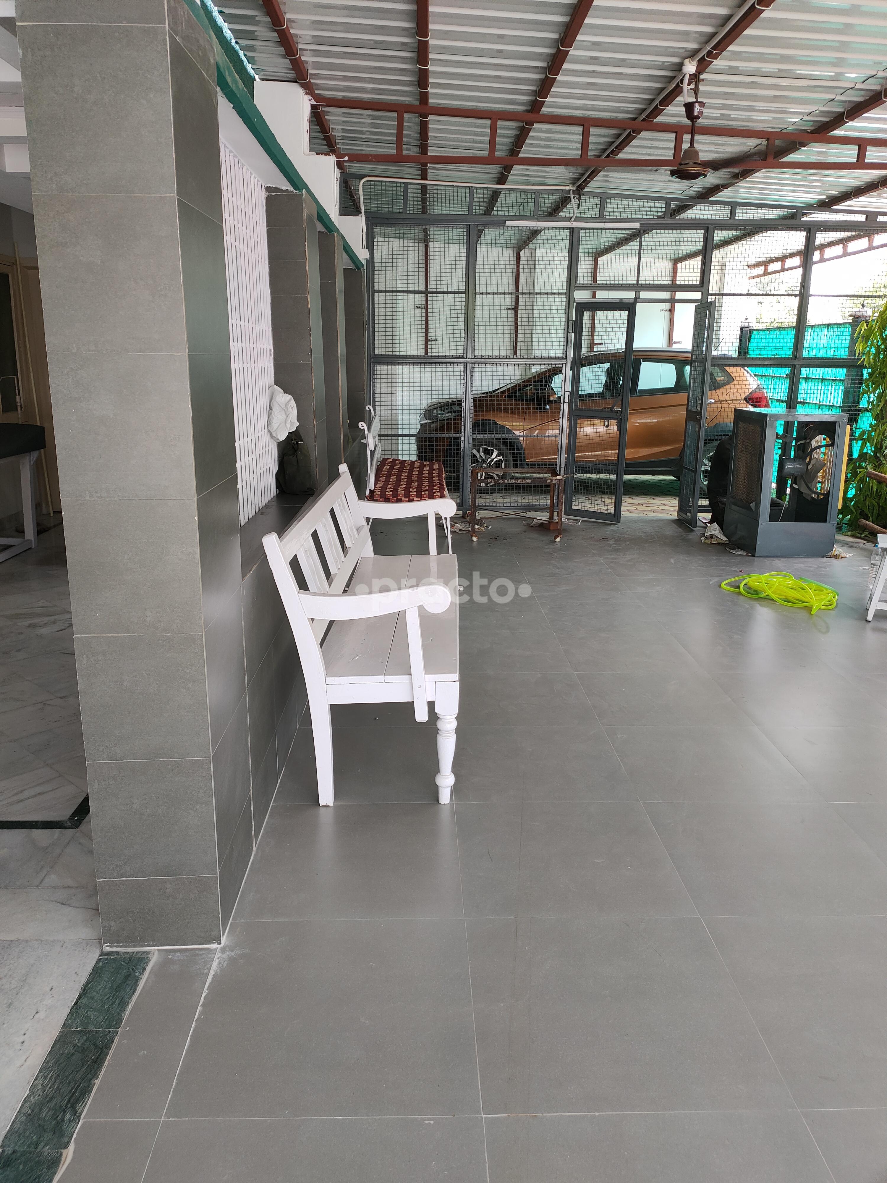 Reception Area at Jyoti Vikas Nursing home Saket Colony Agra