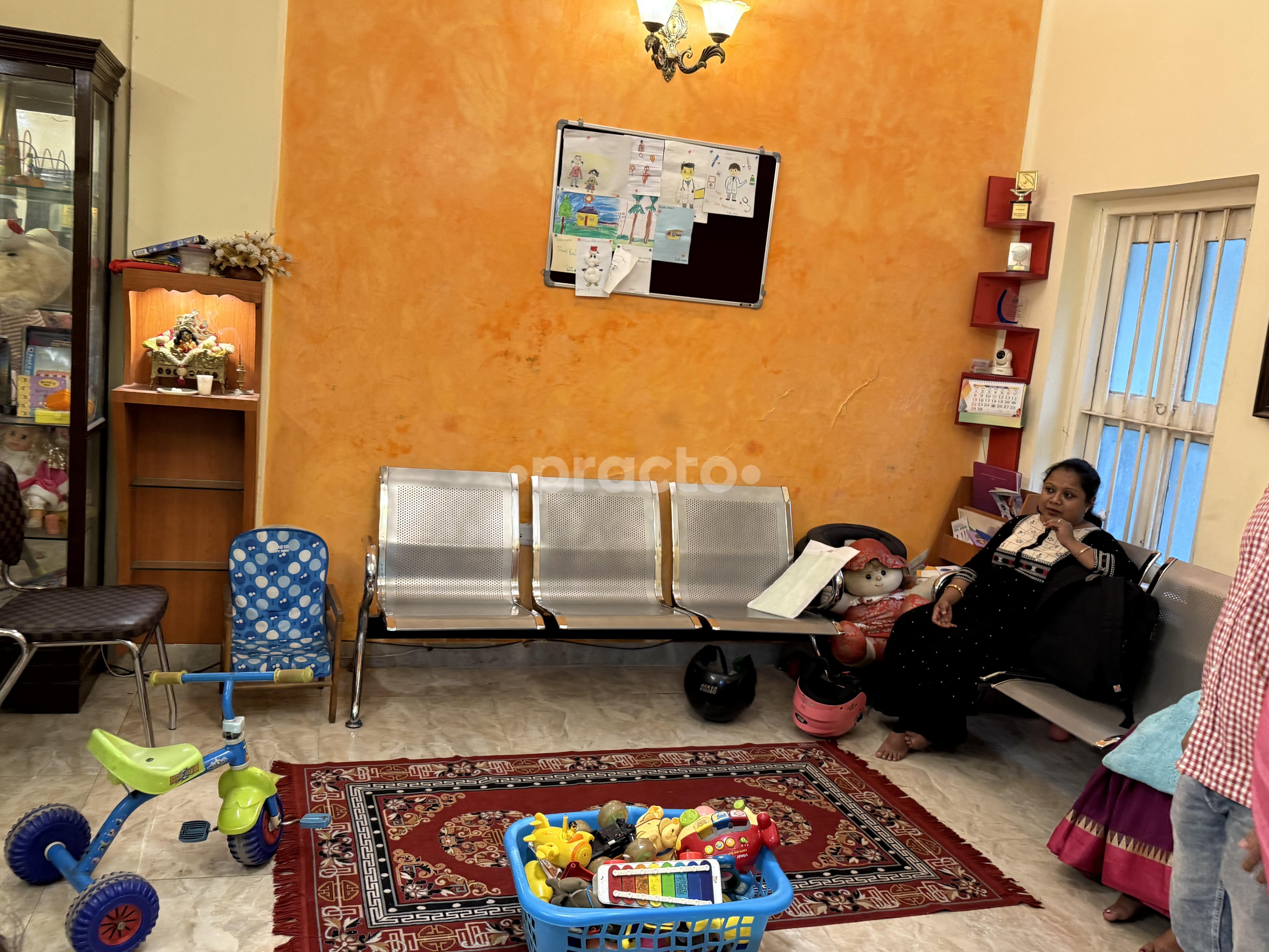Waiting Area at Dr. B. Ray Clinic Jodhpur Park Kolkata