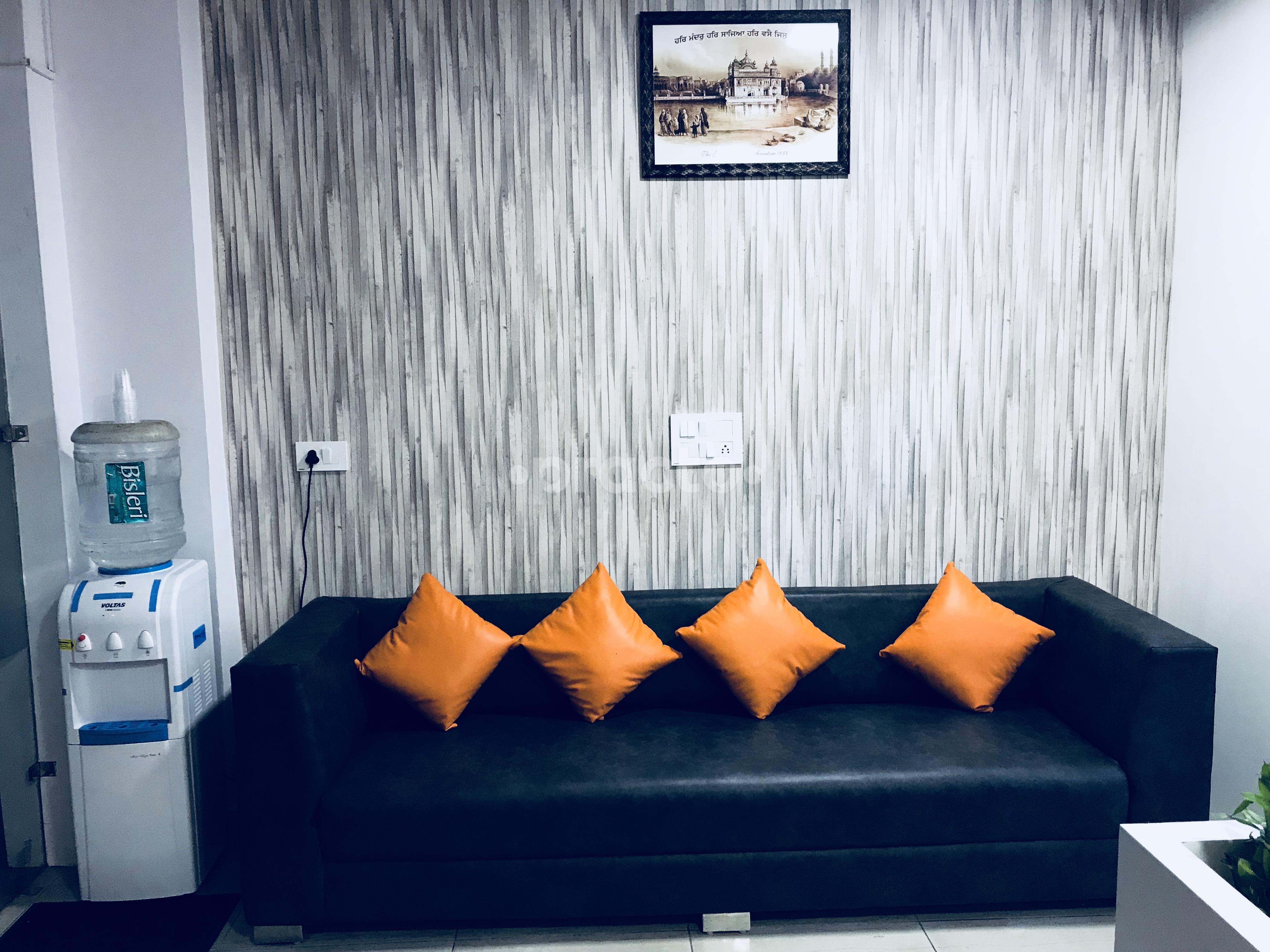 Waiting Area at Dental Roots Model Town Ludhiana