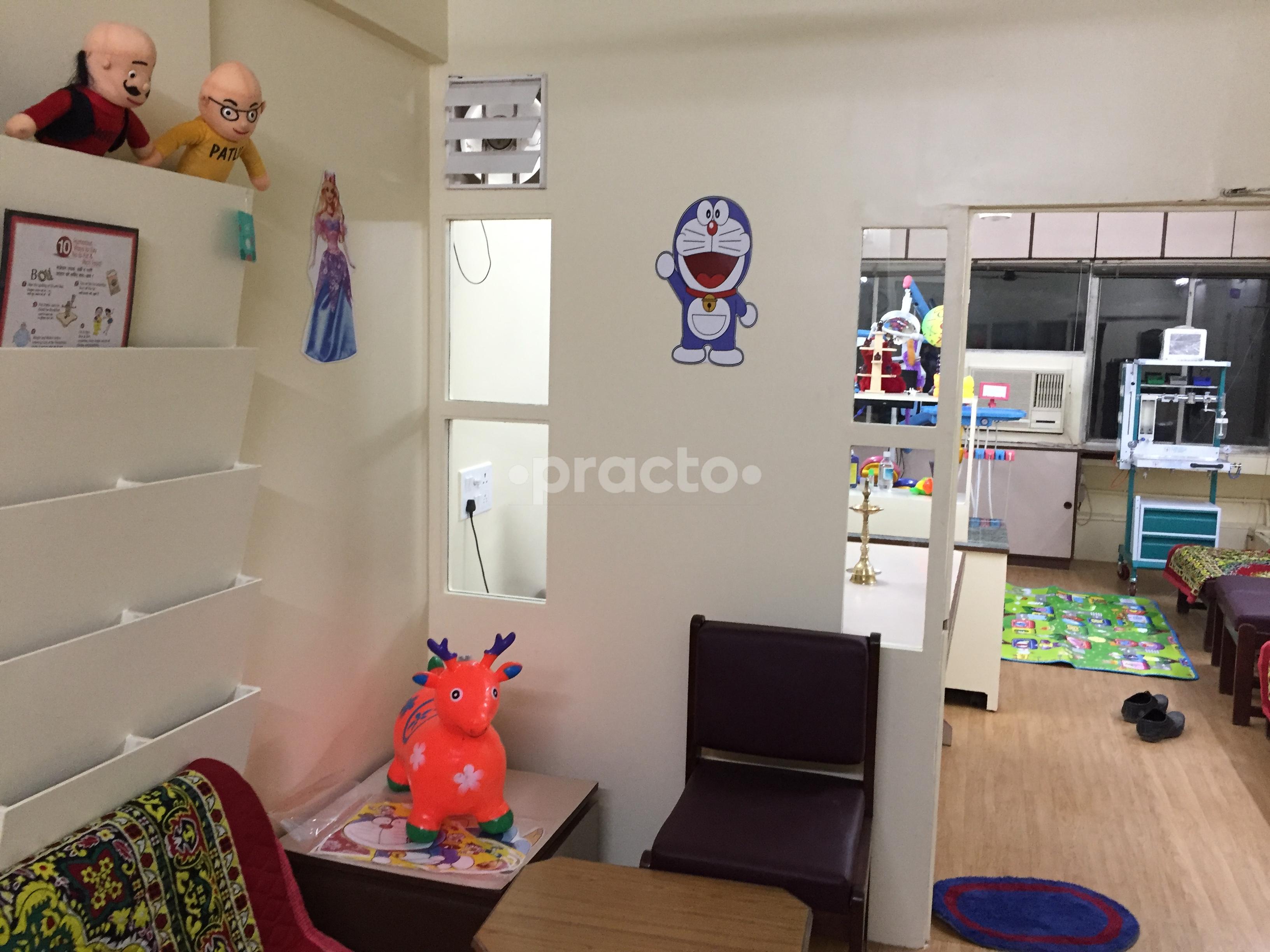 Waiting Area at Balgopal Pediatric Dental Care Ellisbridge Ahmedabad