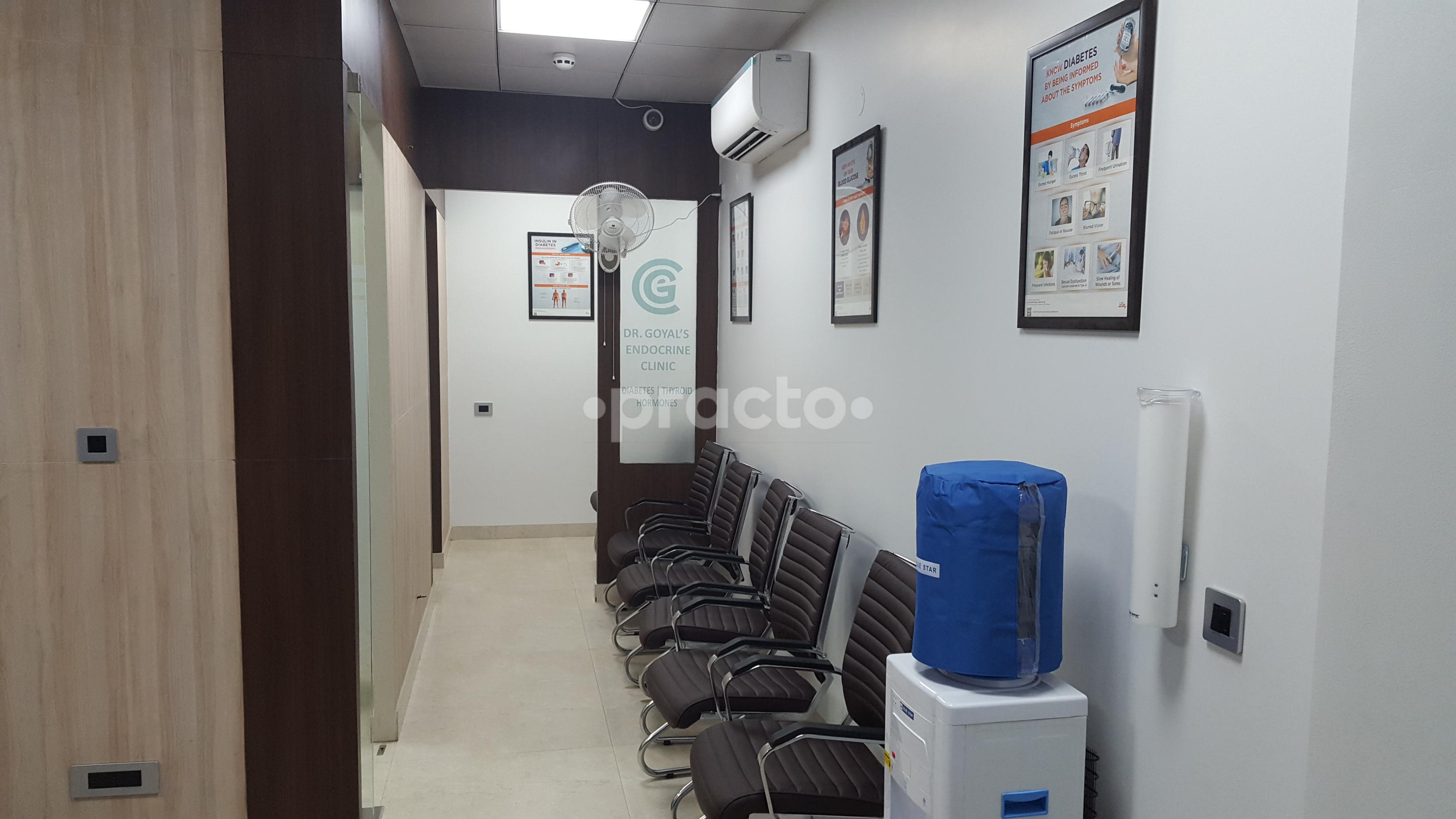 Waiting Area at Dr. Goyal's Endocrine, Diabetes & Thyroid Clinic Gurgaon Sector 49 Gurgaon