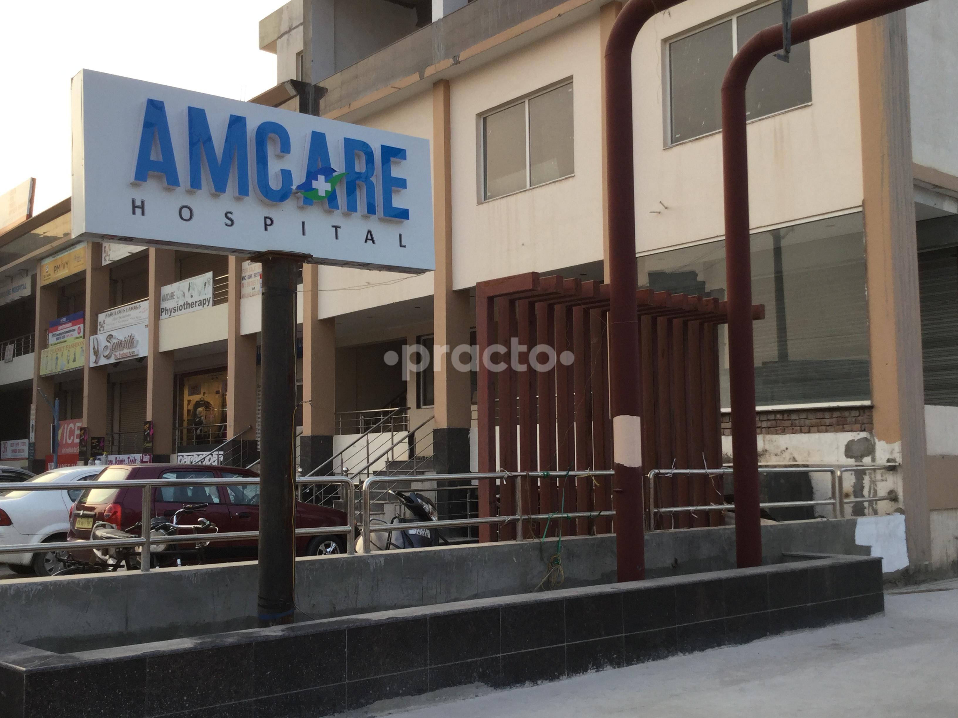 Entrance at Amcare Hospital Zirakpur Chandigarh
