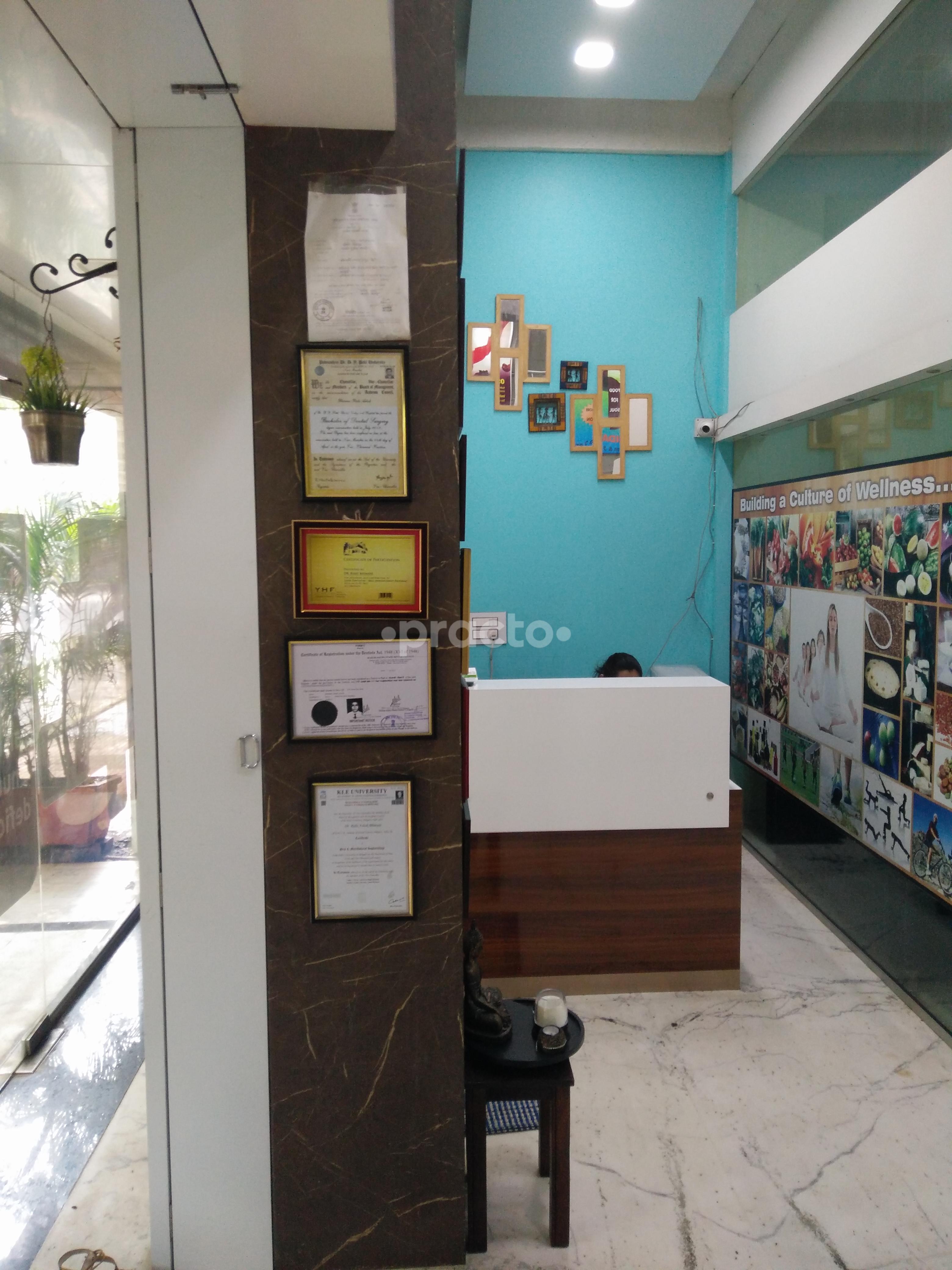 Reception at SmileScape Dental Vashi Navi Mumbai