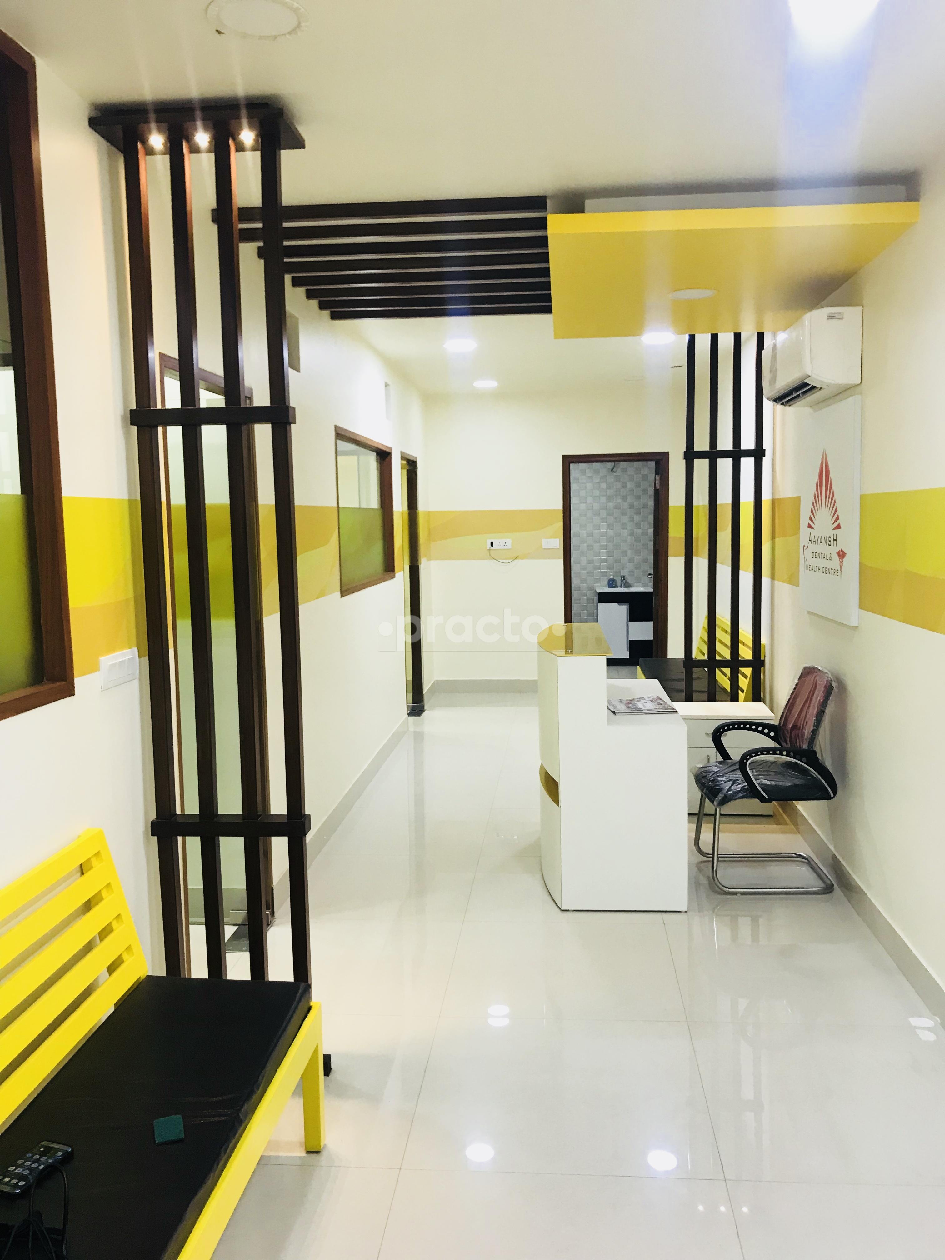 Waiting Area at Aayansh Dental & Health Centre Sector 37 Faridabad