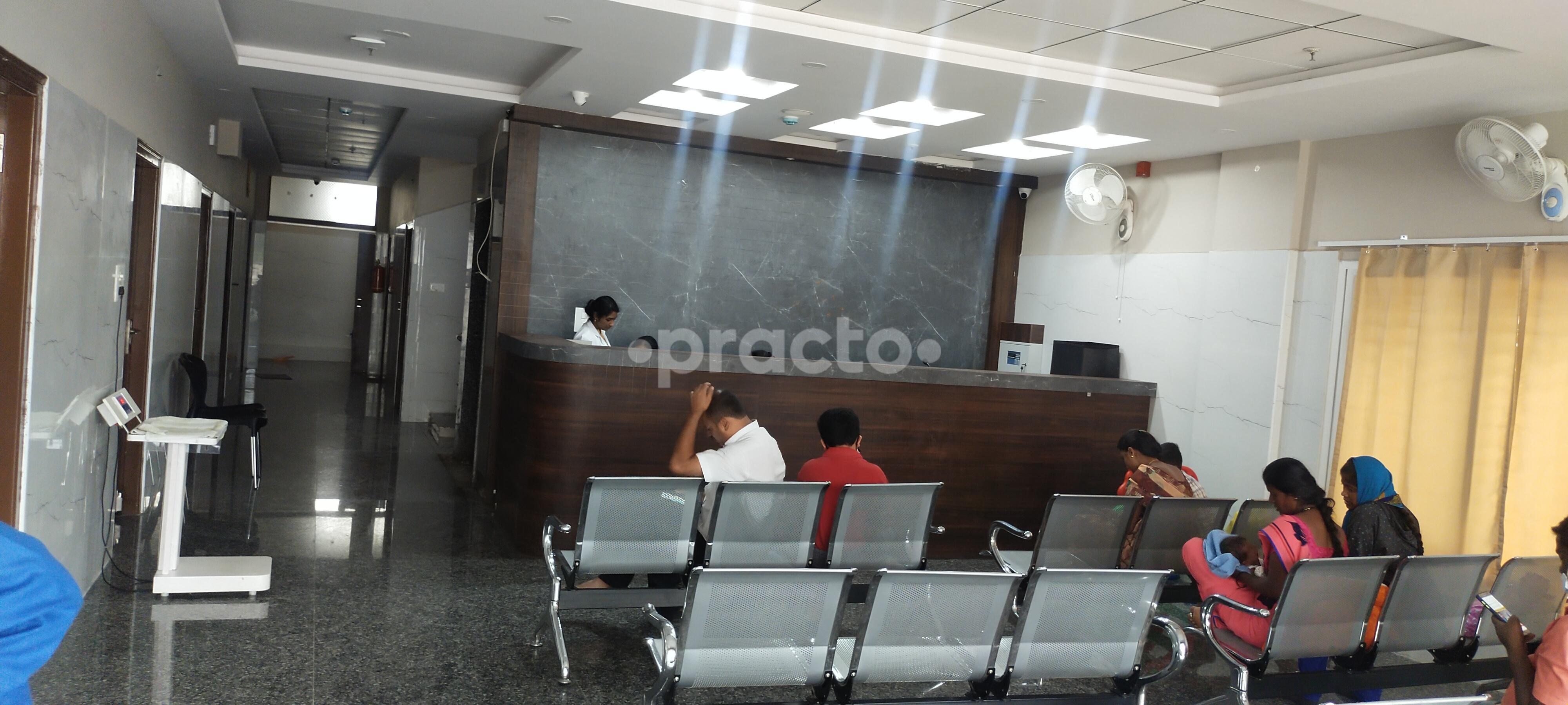 Reception Area at AAYUSH HOSPITAL  Chandapura Bangalore