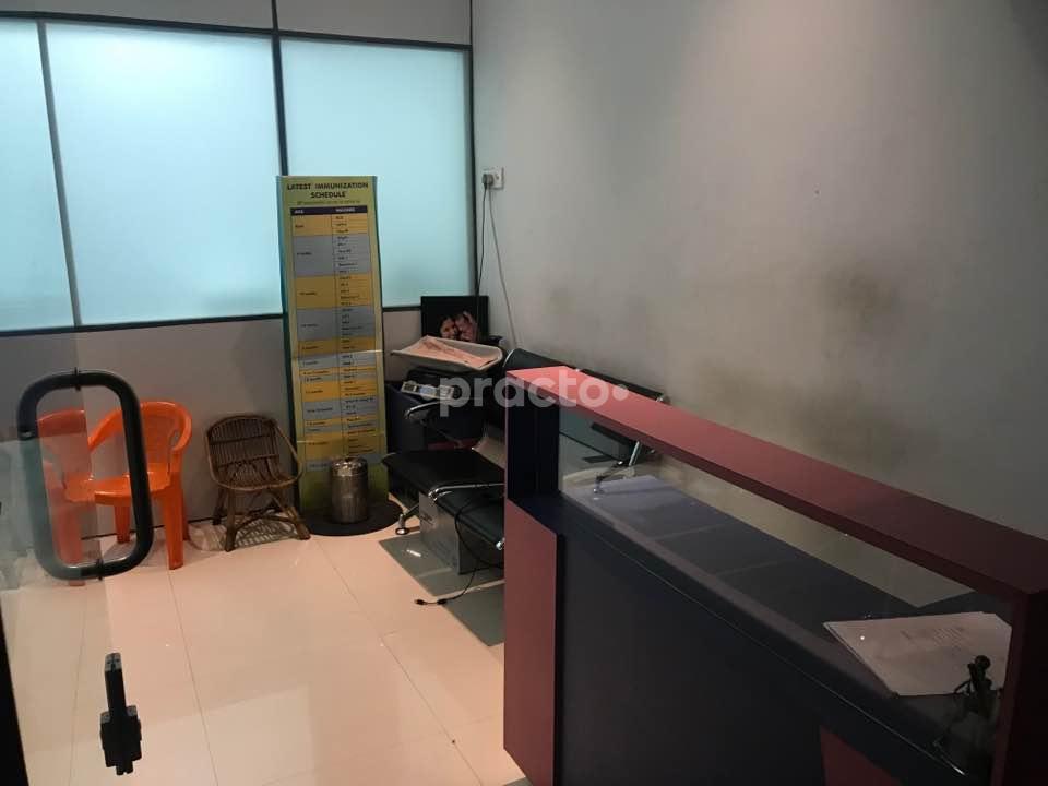 Reception at Nisarga Child Clinic Jayanagar 1 Block Bangalore