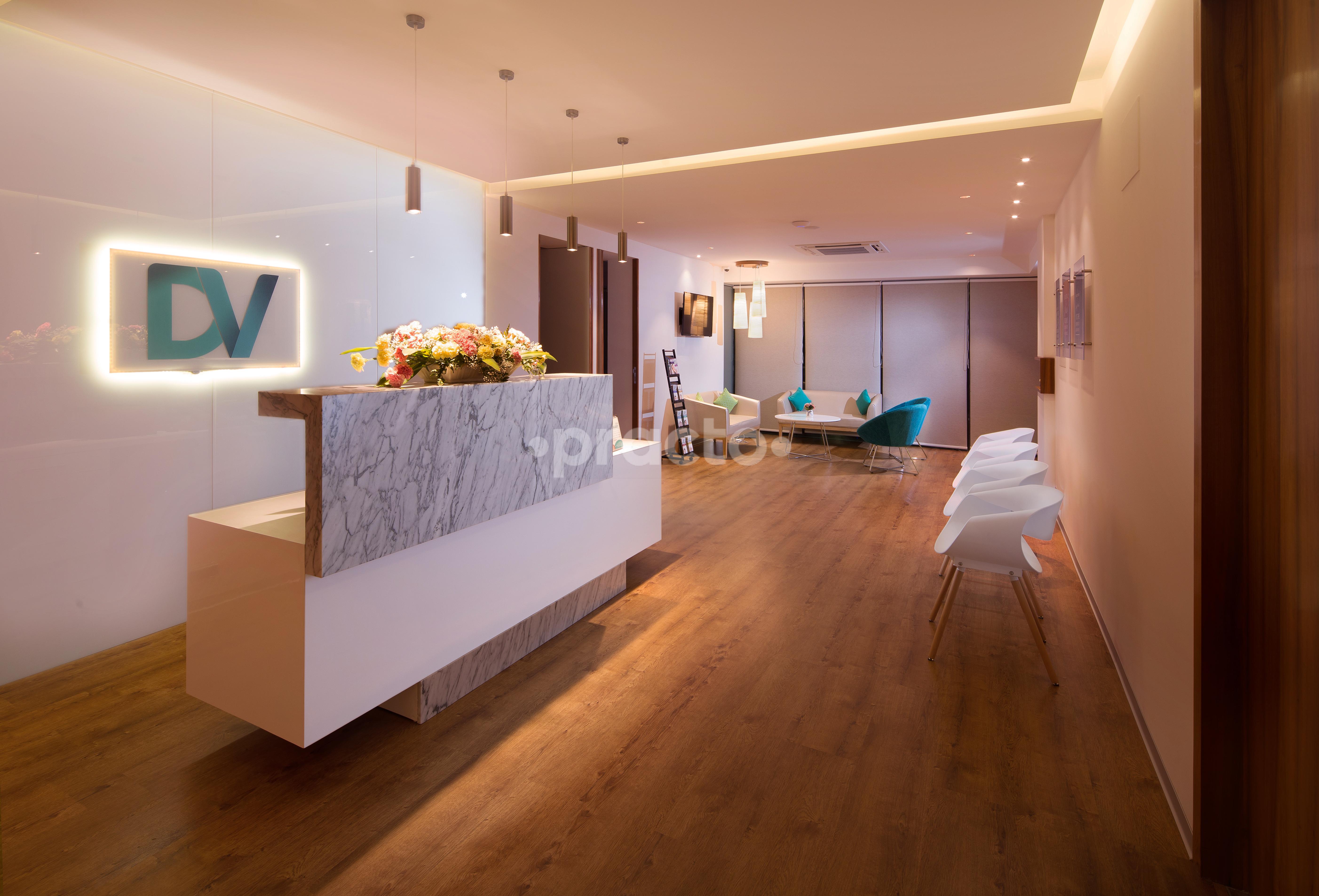 Reception at Dermaville HSR Layout Bangalore