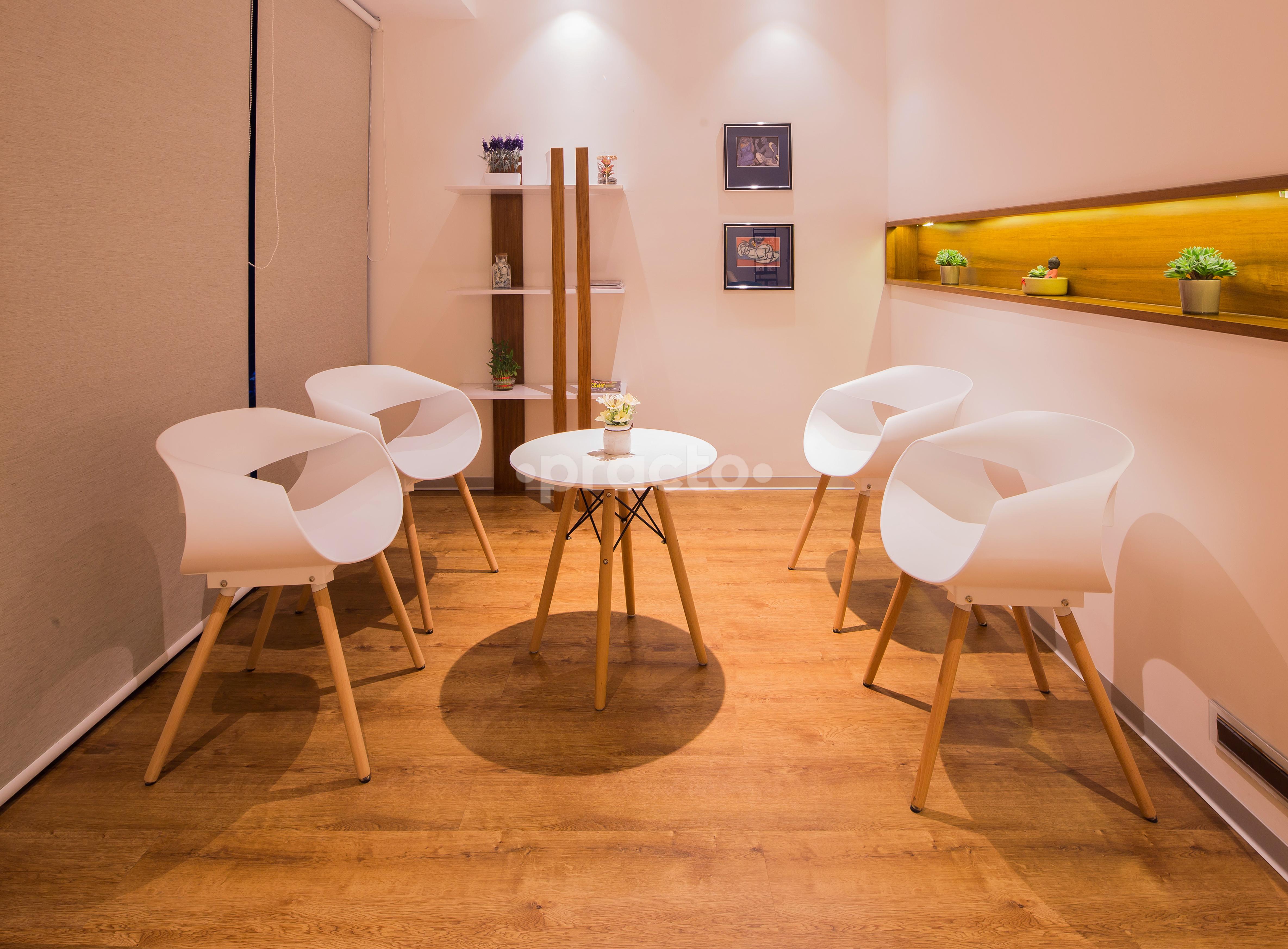 Waiting Area at Dermaville HSR Layout Bangalore
