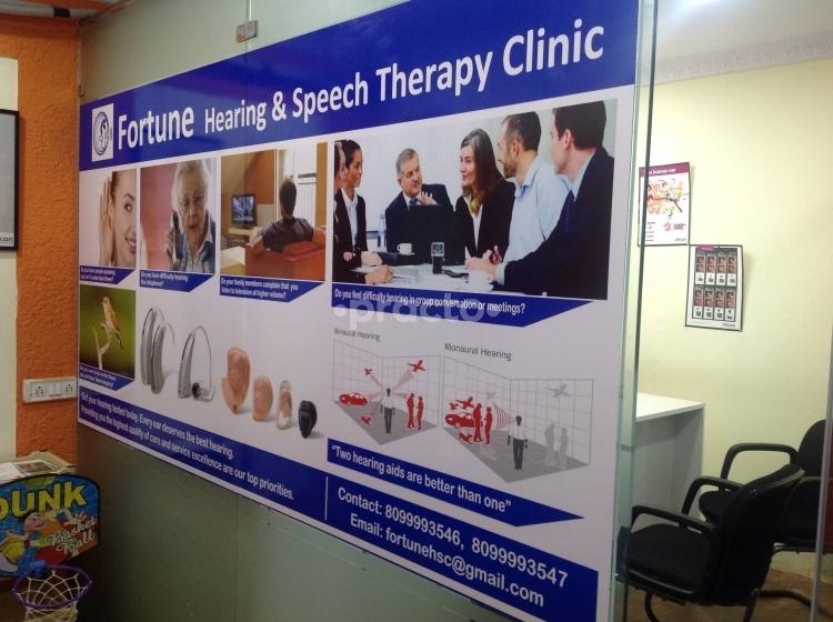 Entrance at Fortune hearing aids & Speech therapy clinic Chaitanyapuri Hyderabad