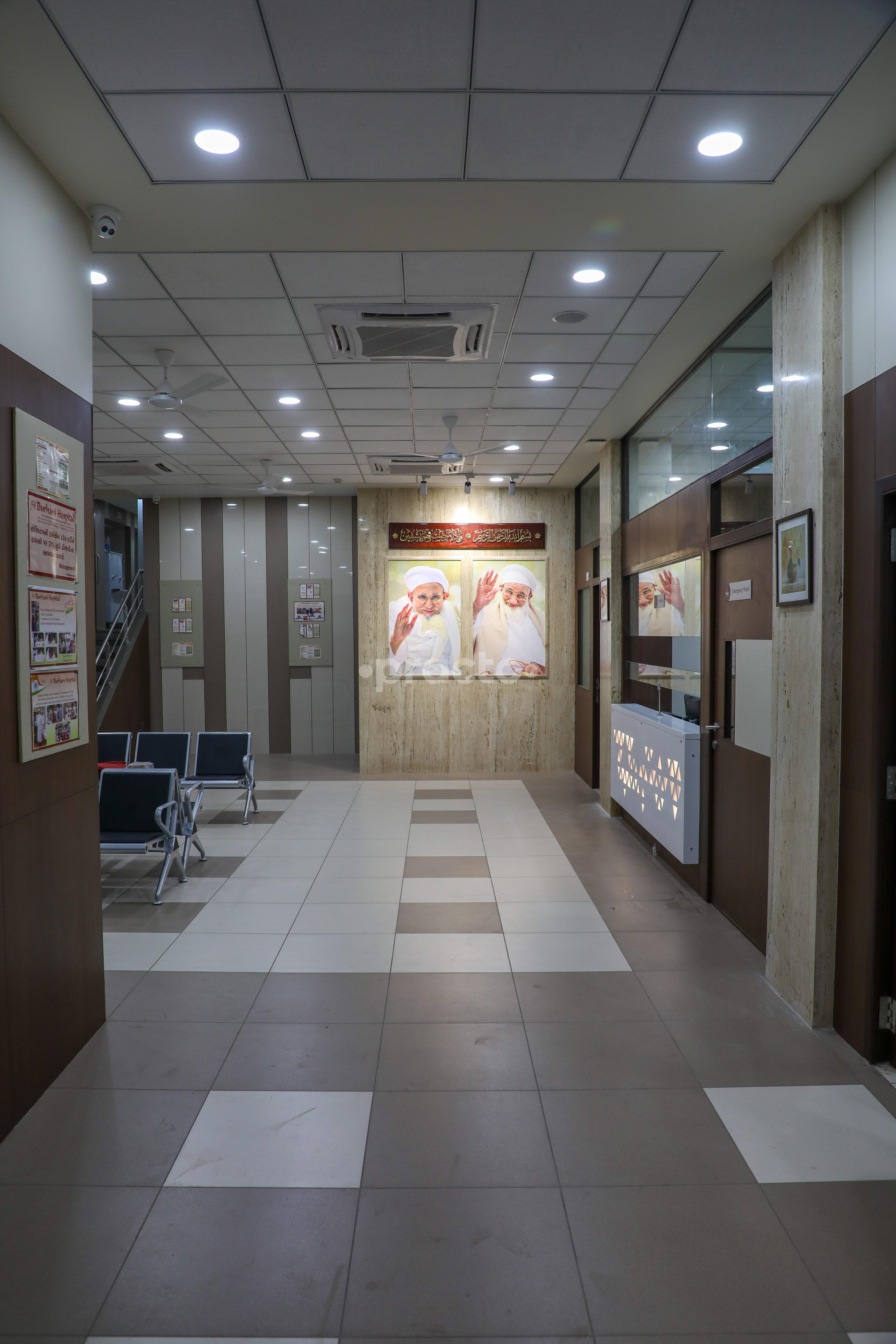 Waiting Area at Burhani Hospital Mahidharpura Surat