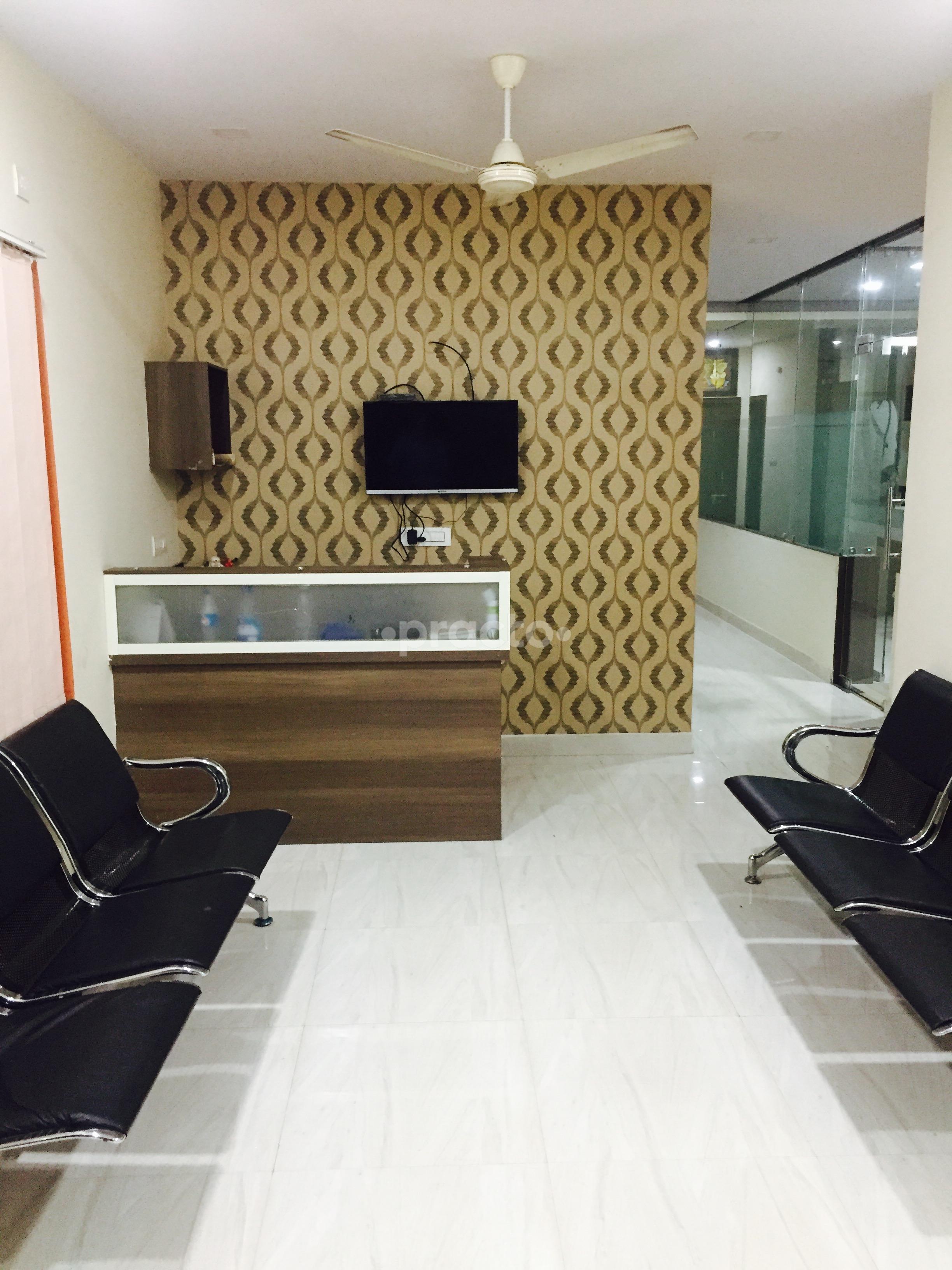 Reception at Smile Vizag Dental Clinic Seethammadhara Visakhapatnam