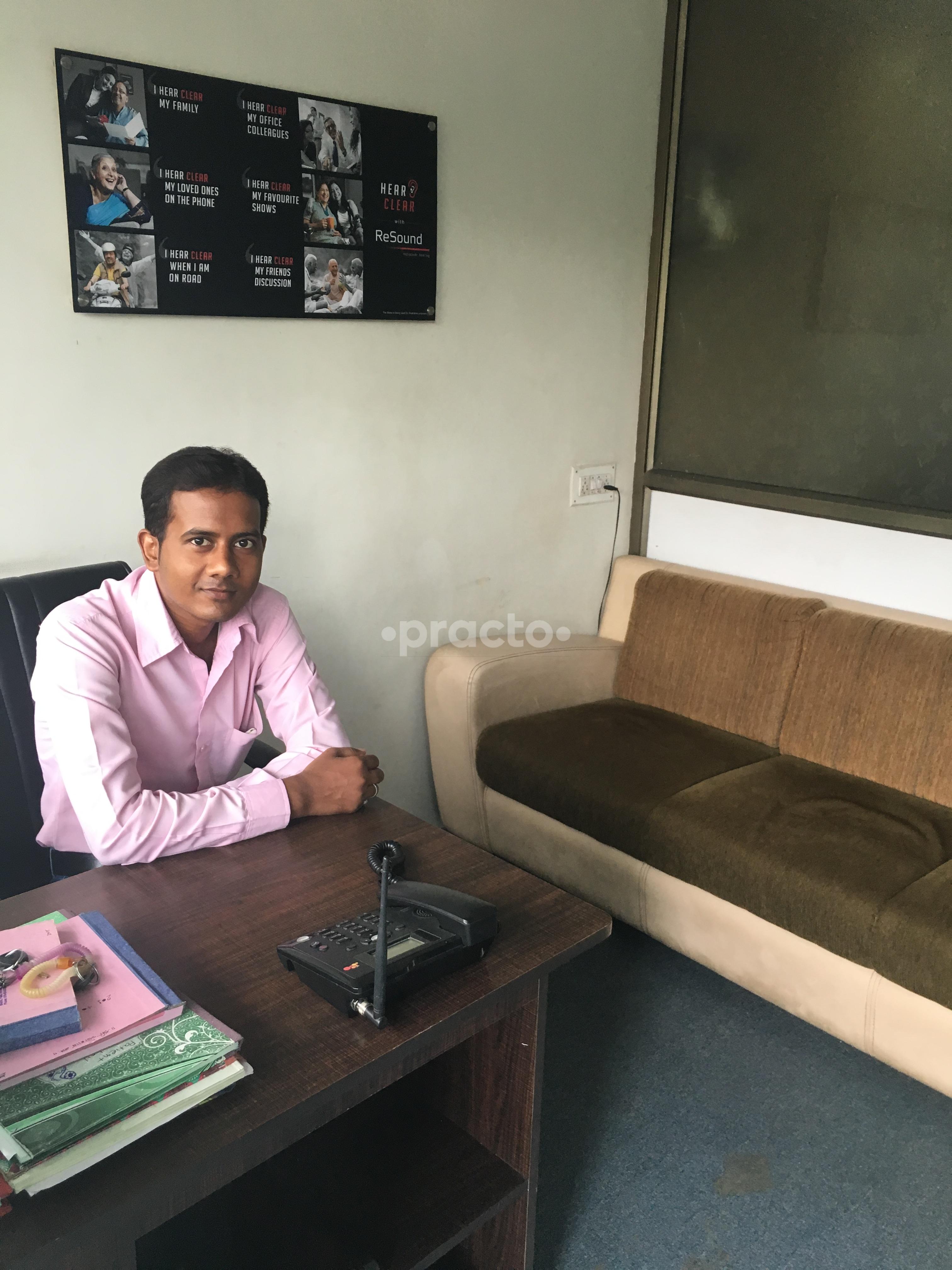 Waiting Area at Disha Speech and Hearing Clinic Paldi Ahmedabad