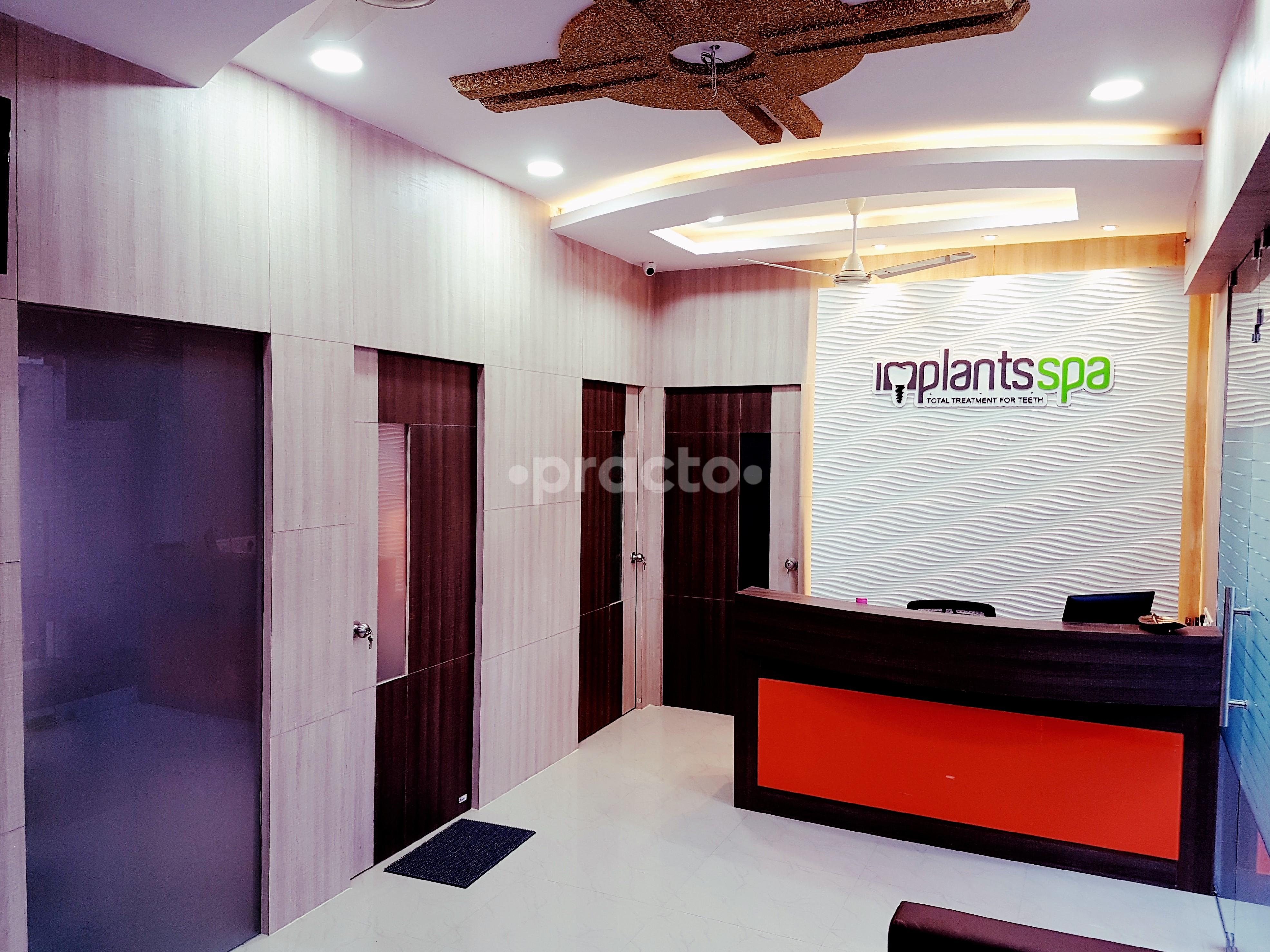 Reception at Implants Spa Multi Speciality Dental clinic LB Nagar Hyderabad