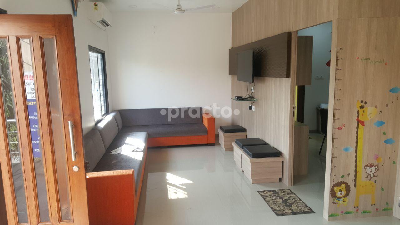 Waiting Area at I. H. Khan's Children's Clinic Avanti Vihar Raipur