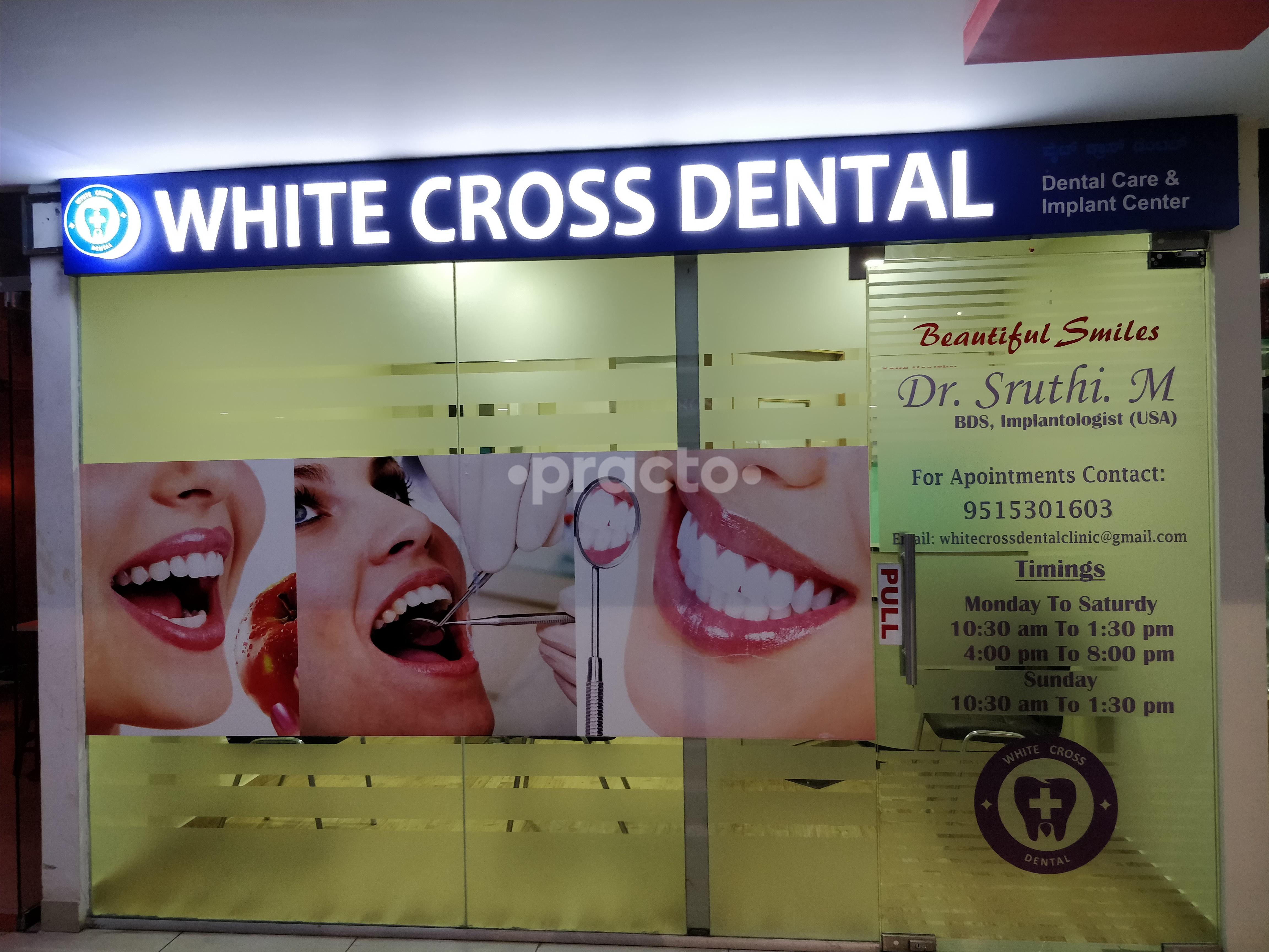 Entrance at White Cross Dental Whitefield Bangalore