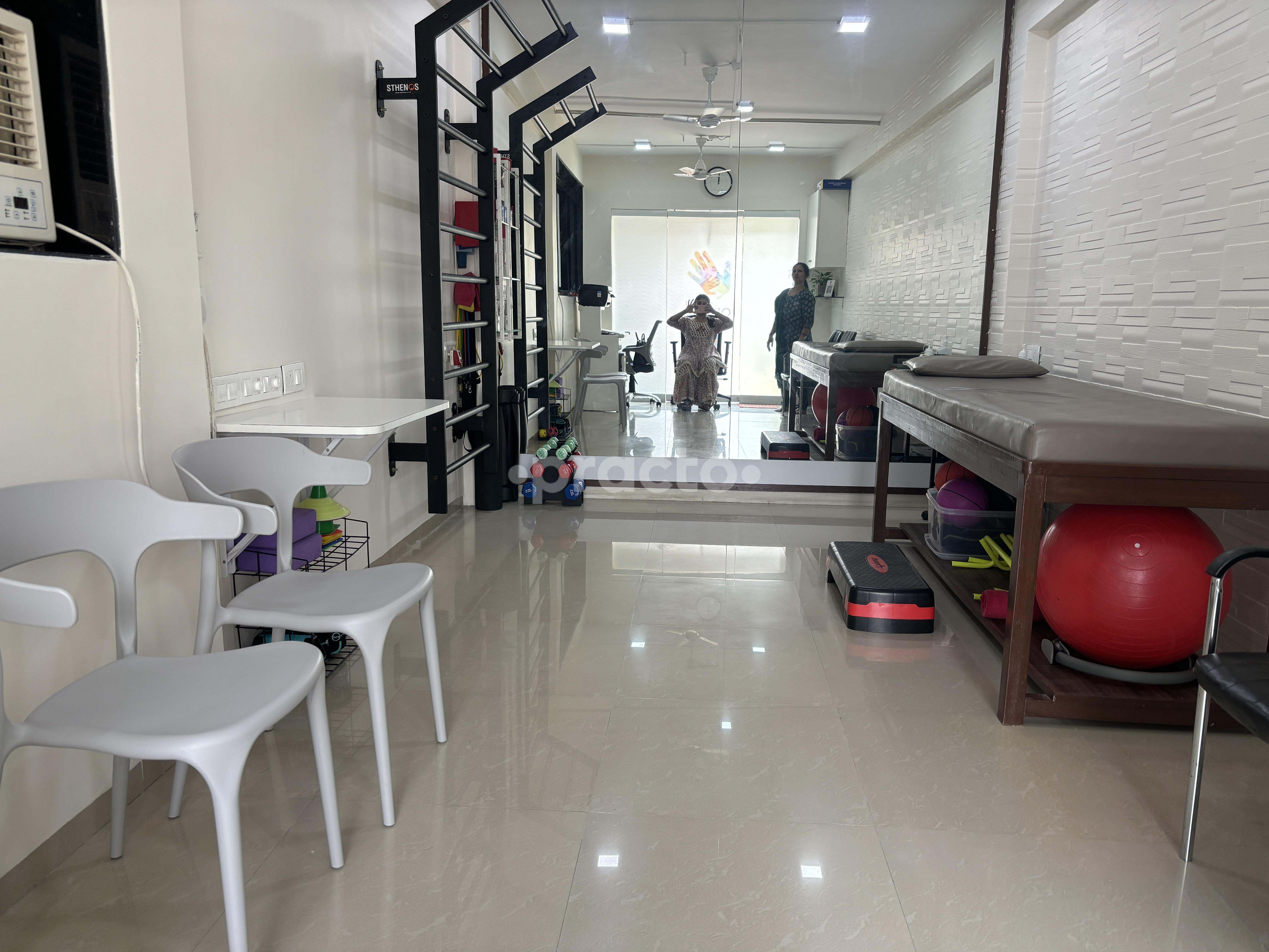 Equipment Area at Dr. Neha's Physio Transcend Bandra West Mumbai