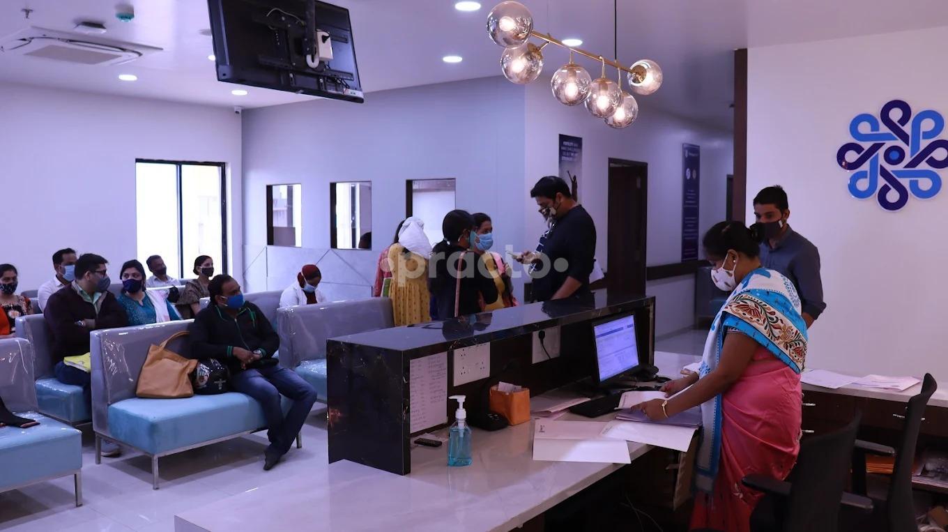Reception Area at Pahlajanis' IVF & Women's Hospital Raipur Raipur