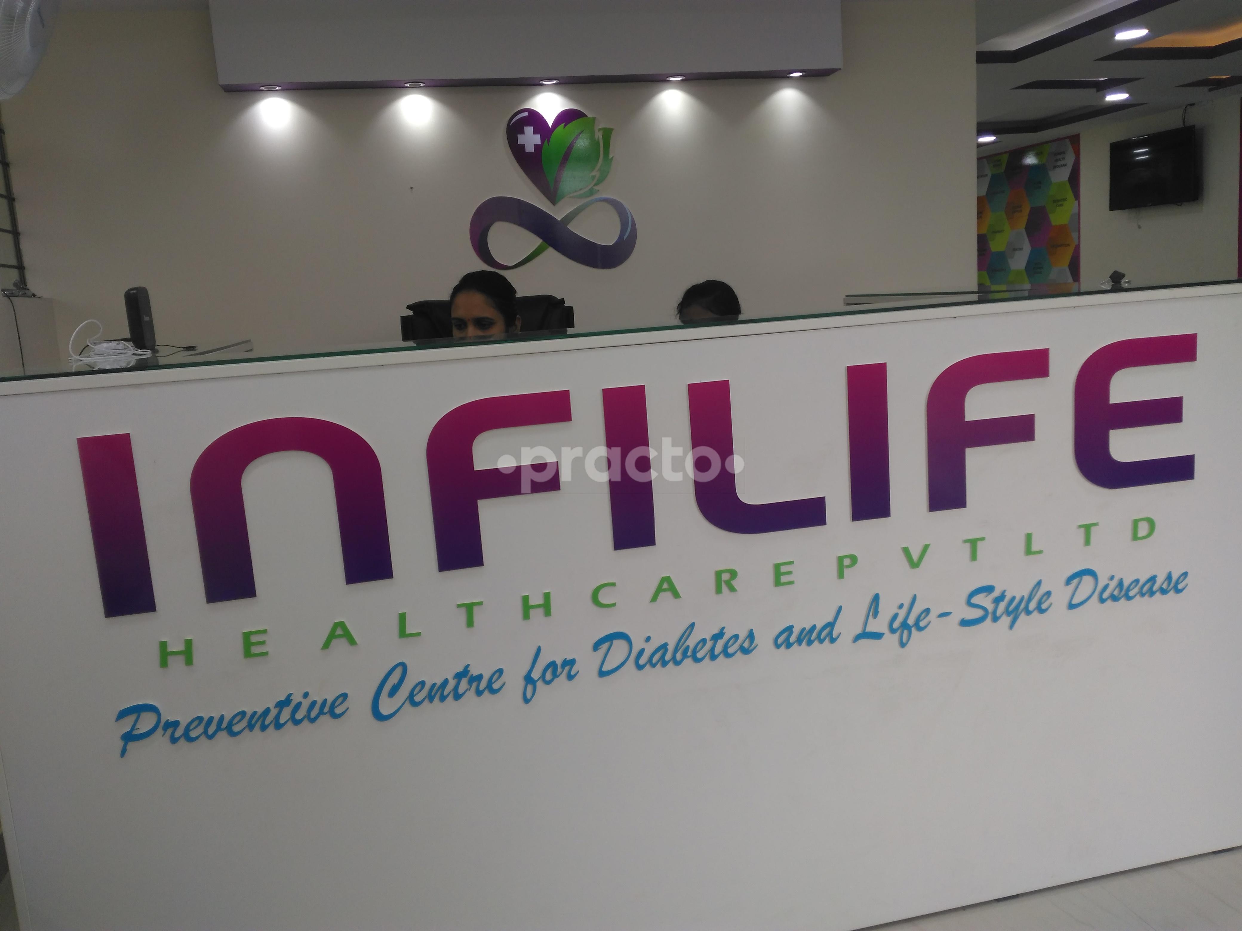 Reception at Infilife Health Care Pvt Ltd Rajarajeshwarinagar Bangalore