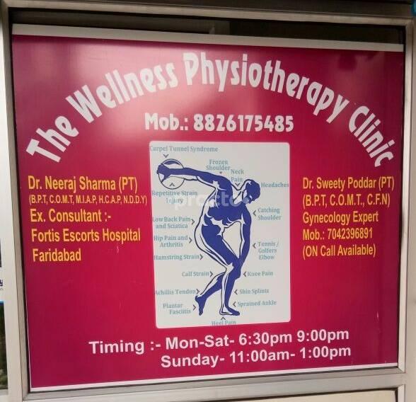 The Wellness Physiotherapy Clinic Sector 37 Faridabad