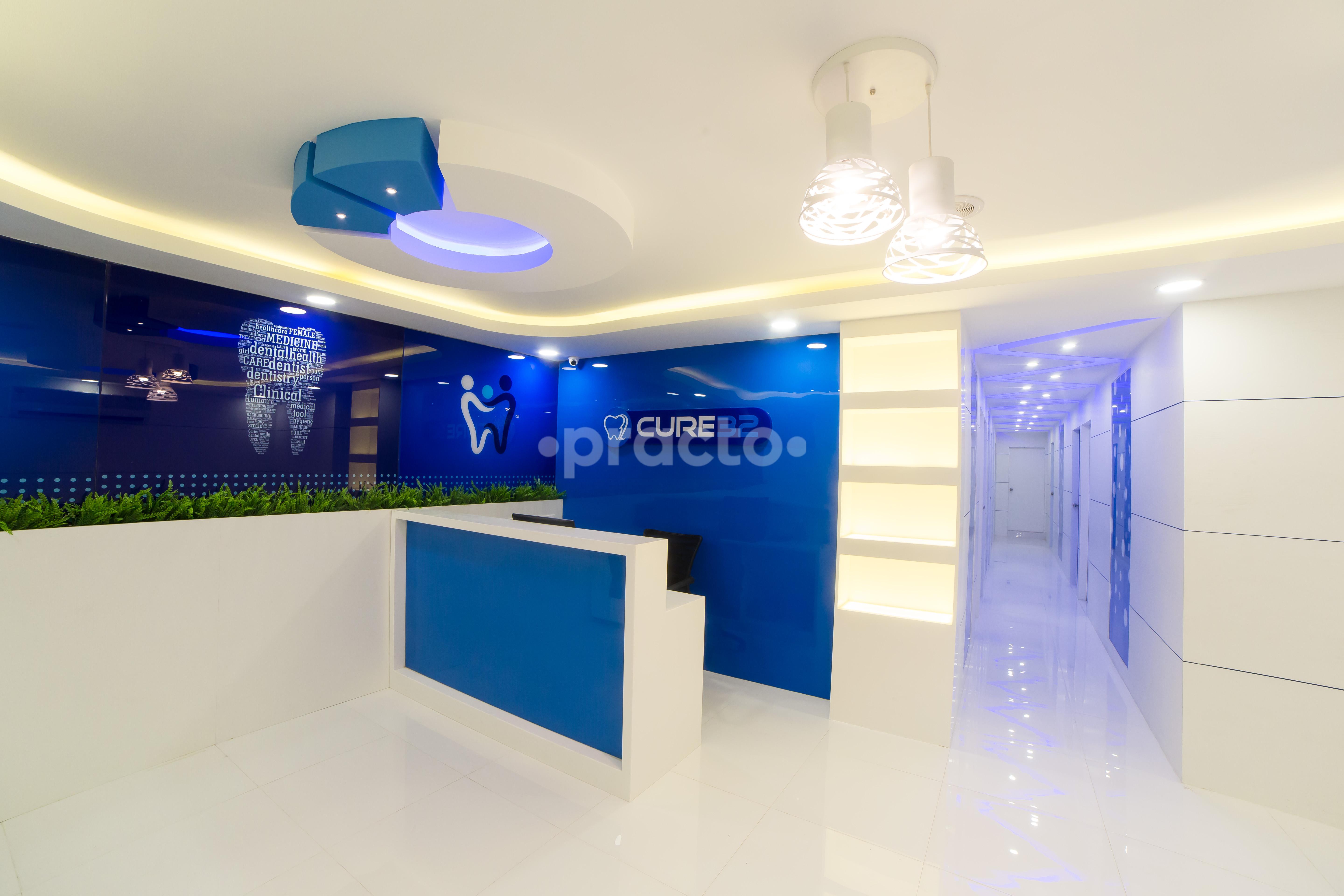 Reception at CURE Advanced Dental Care Navalur Chennai