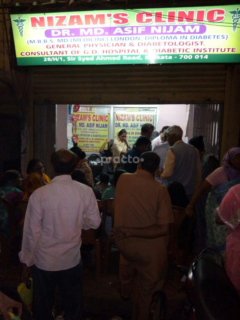 Entrance at Nizam's Clinic Park Circus Kolkata