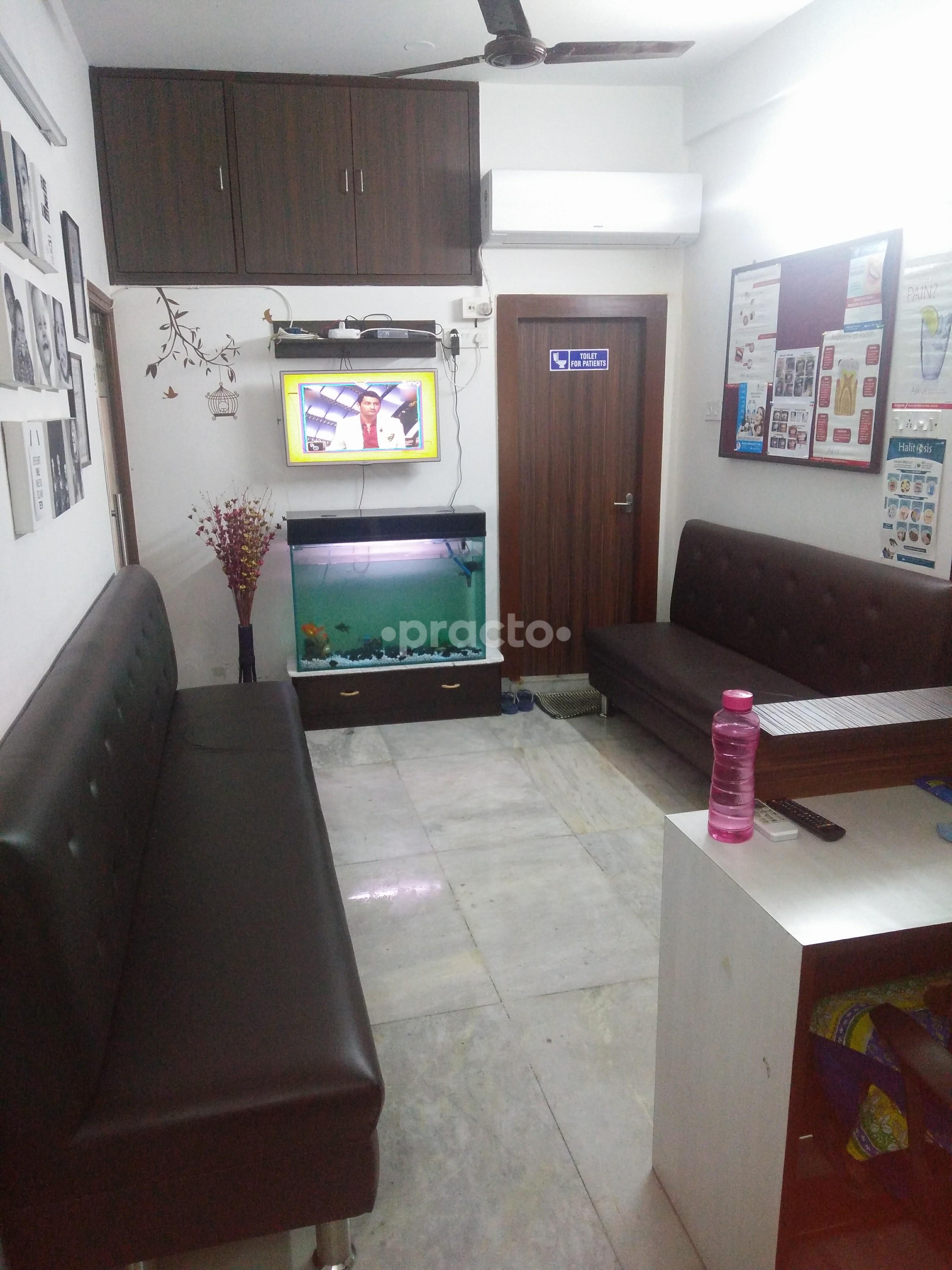 Reception at Smile Protect Multispecialty Dental clinic Kalikapur Kolkata
