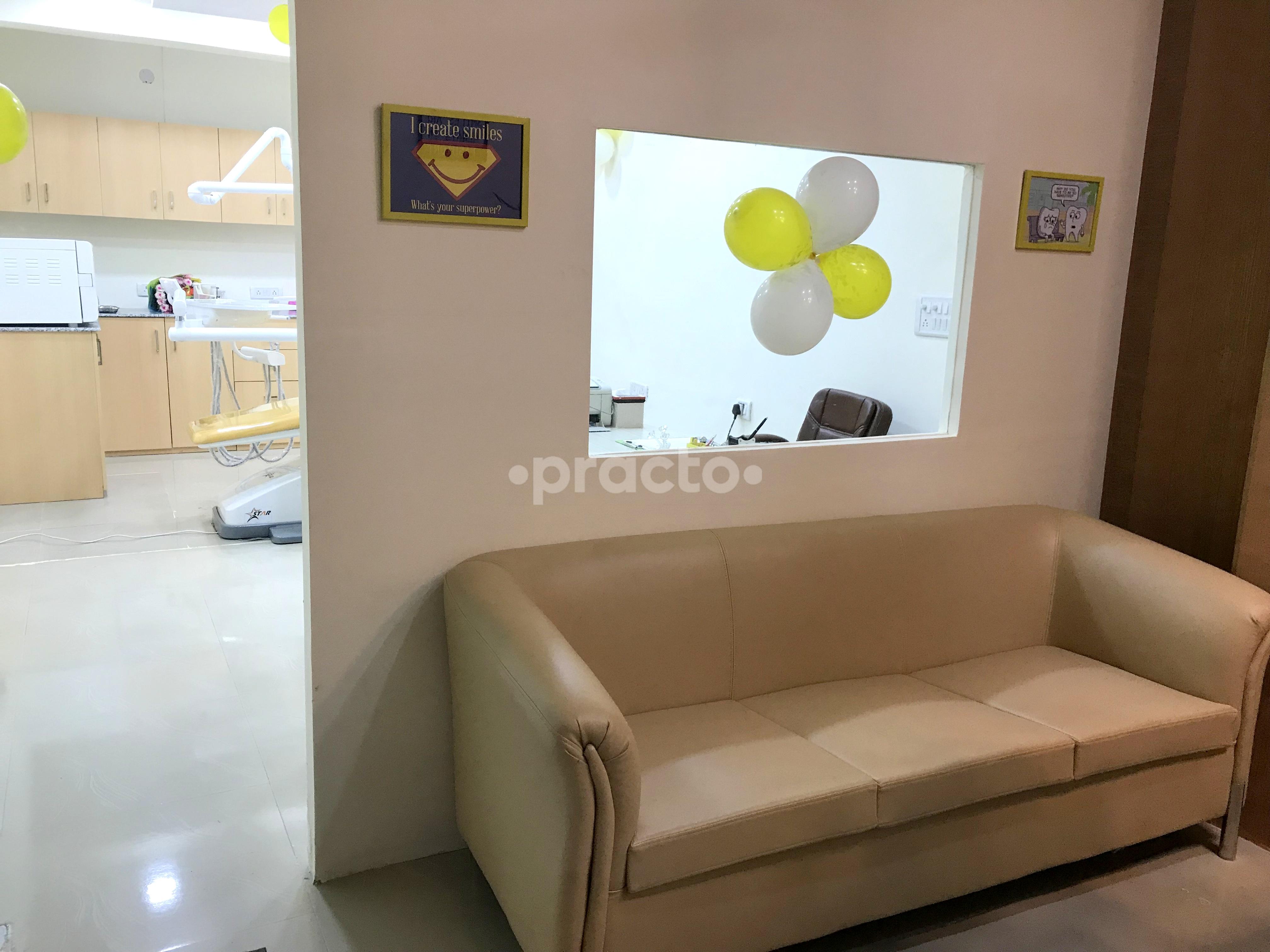 Waiting Area at DentaWell IP Extension Delhi
