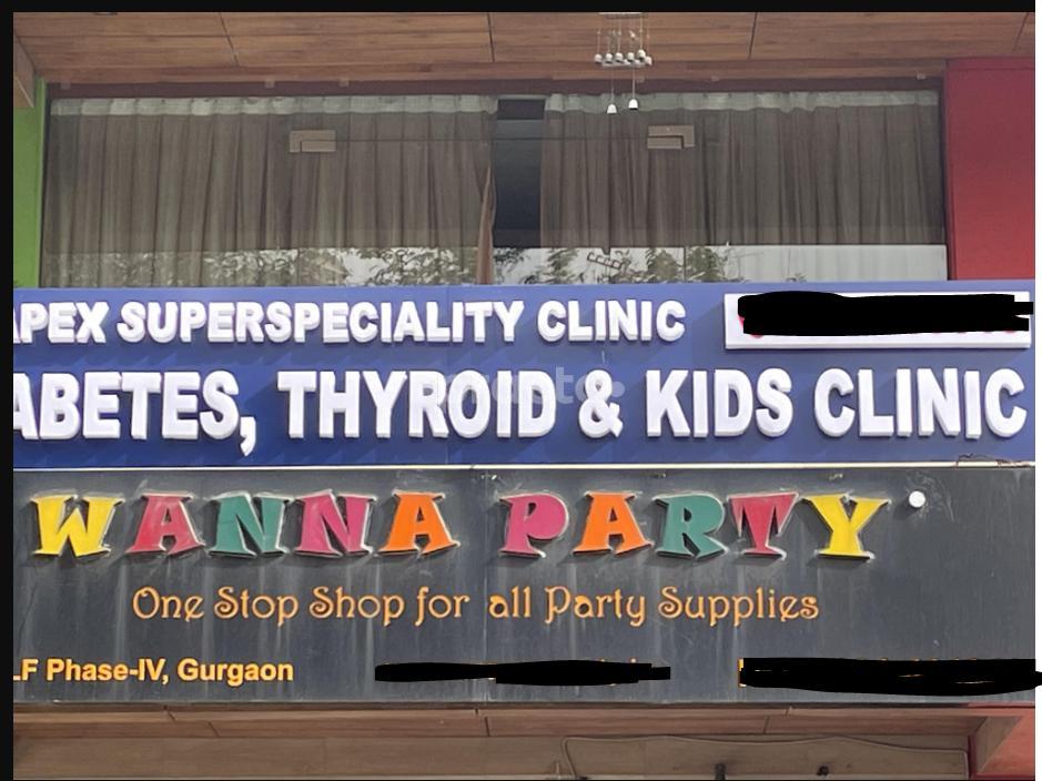 Apex Superspeciality Clinic Gurgaon Sector 43 Gurgaon