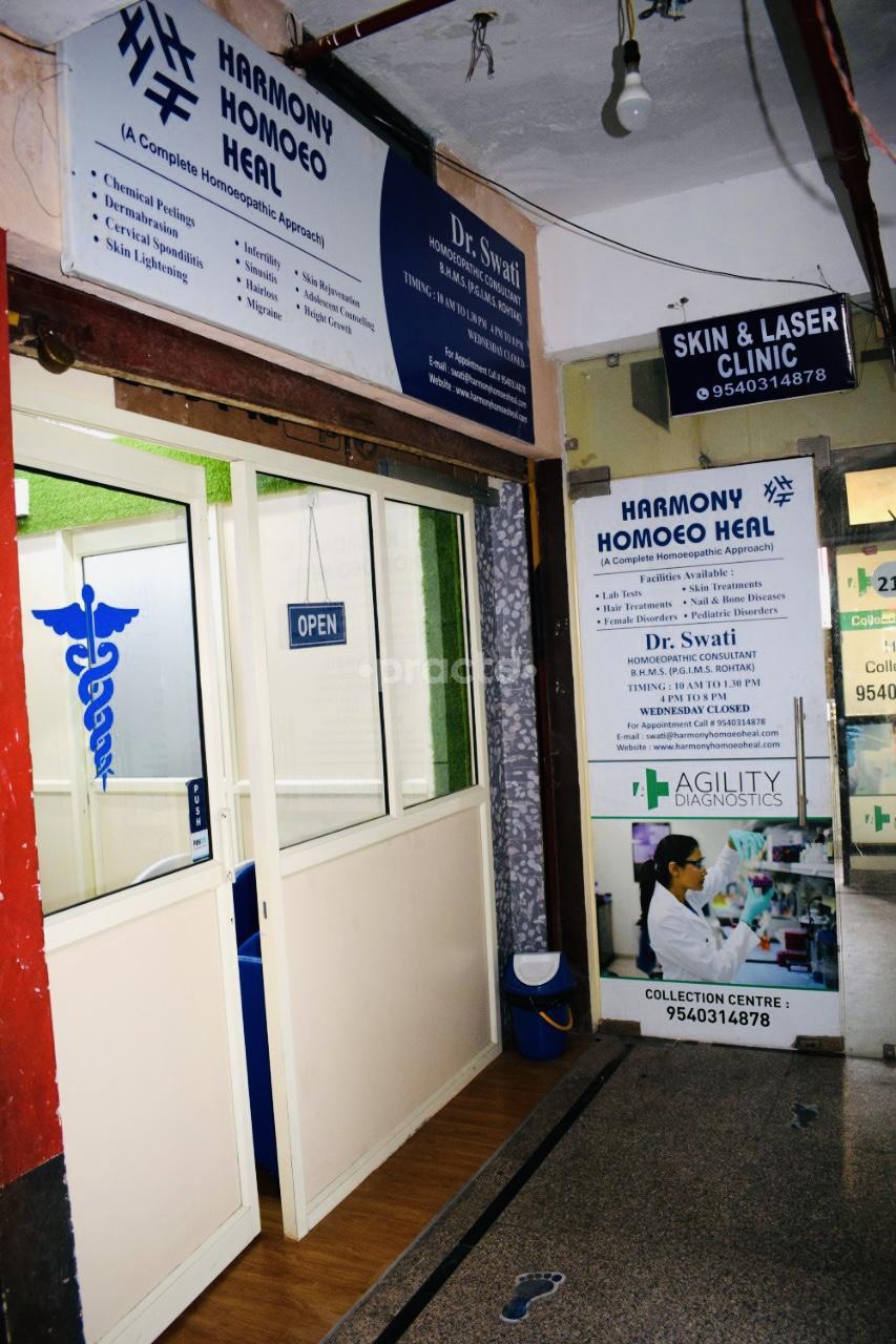 Outside Area at Harmony Homoeo Heal Dwarka Sector 23 Delhi