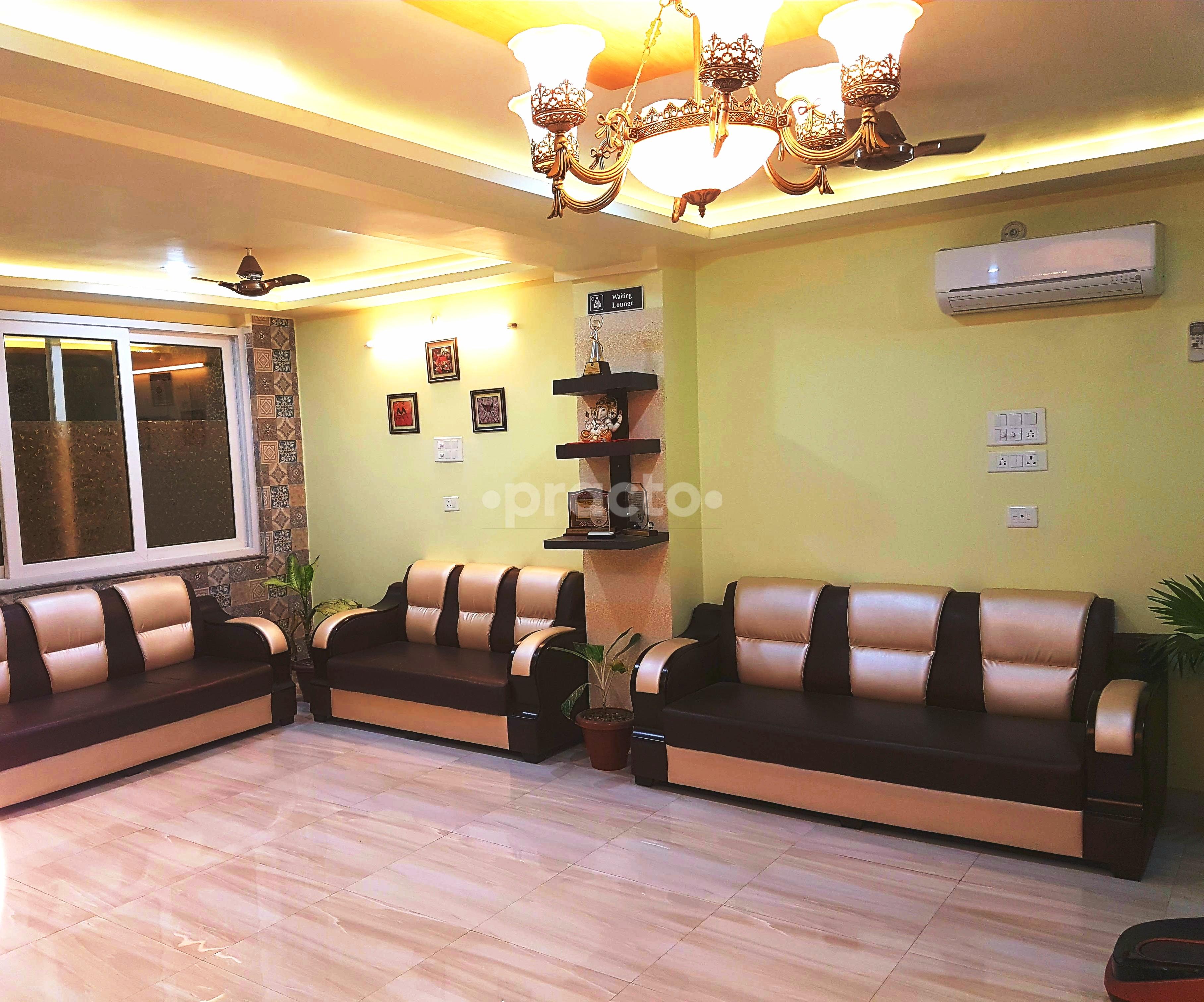 Waiting Area at Dr Abhinav Singh - Best Dentist in Lucknow Gomtinagar Lucknow