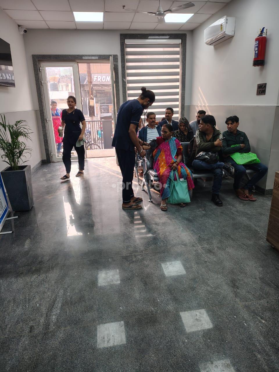 Waiting Area at Niramaya care center Vibhav Nagar Agra