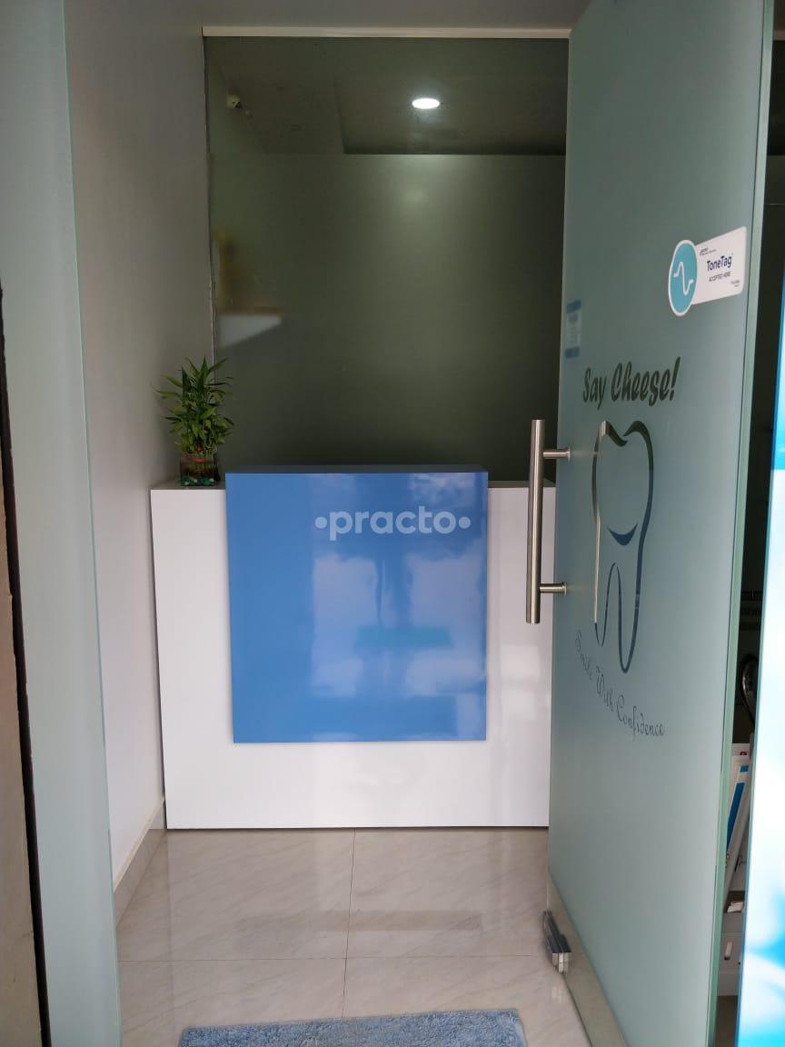 Reception at Say Cheese Multispecialty Dental Clinic Sarjapur Road Bangalore
